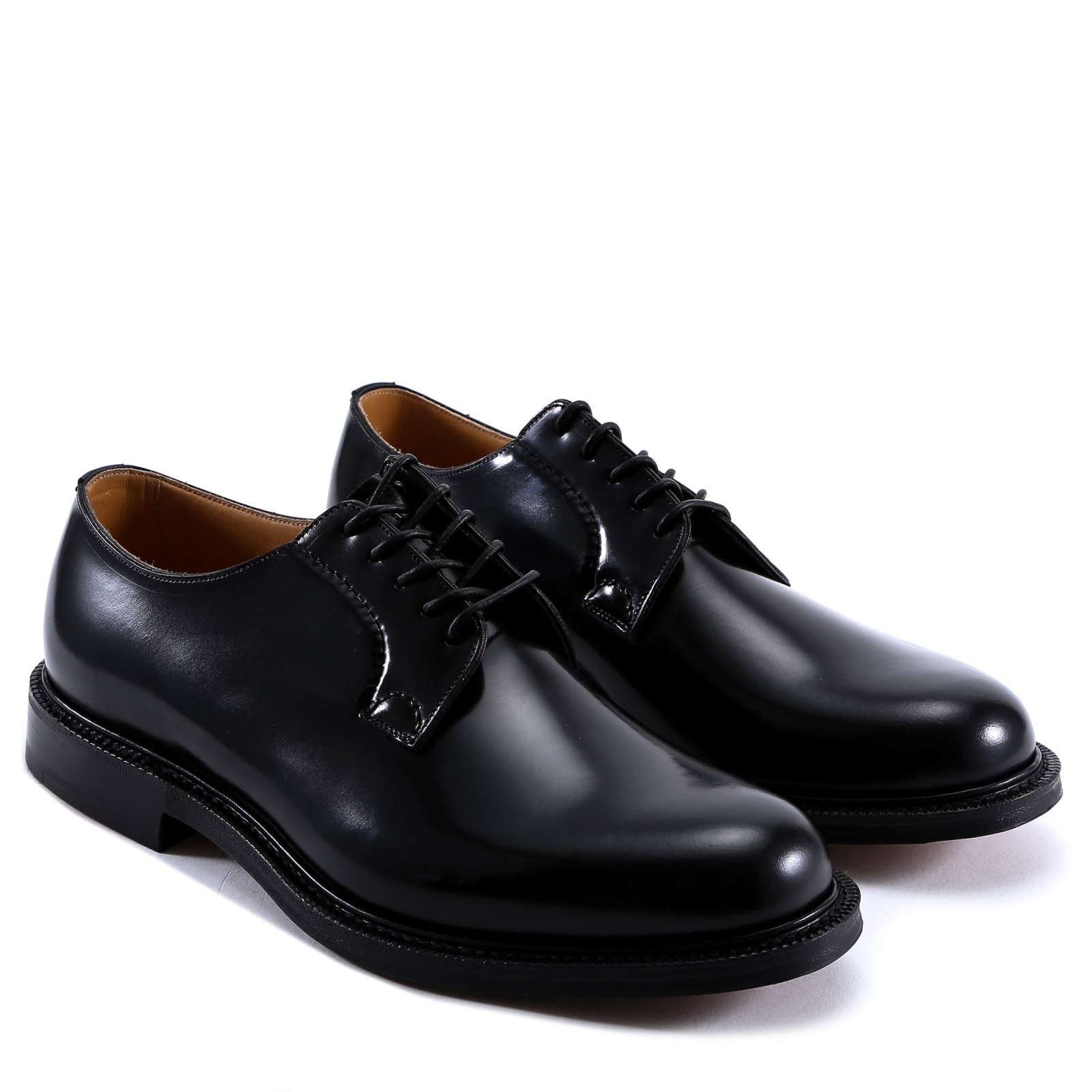 Shop Church's Shannon Derby Shoes Laced Shoes In Nero