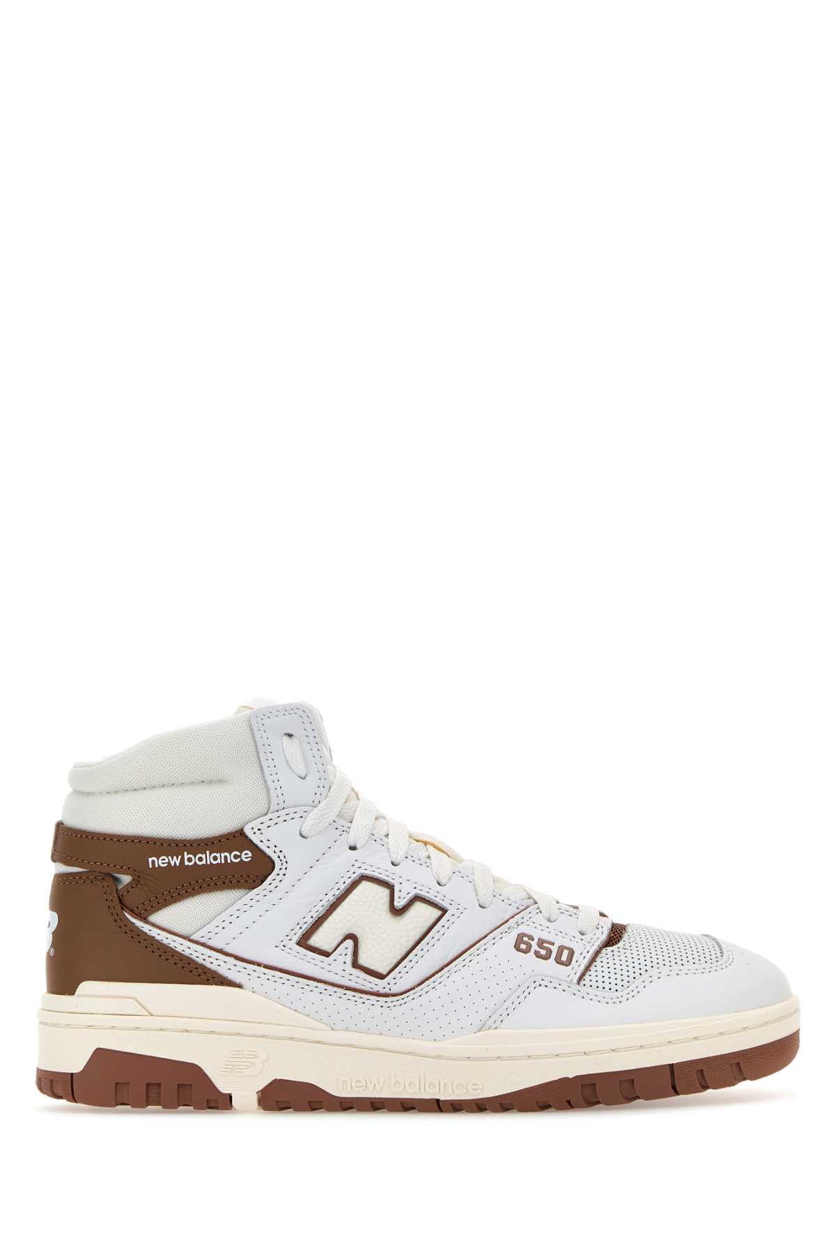 スニーカー New Balance Two-tone leather 650 sneakers New Balance Two-tone Leather 650 Sneakers - Men's Sports