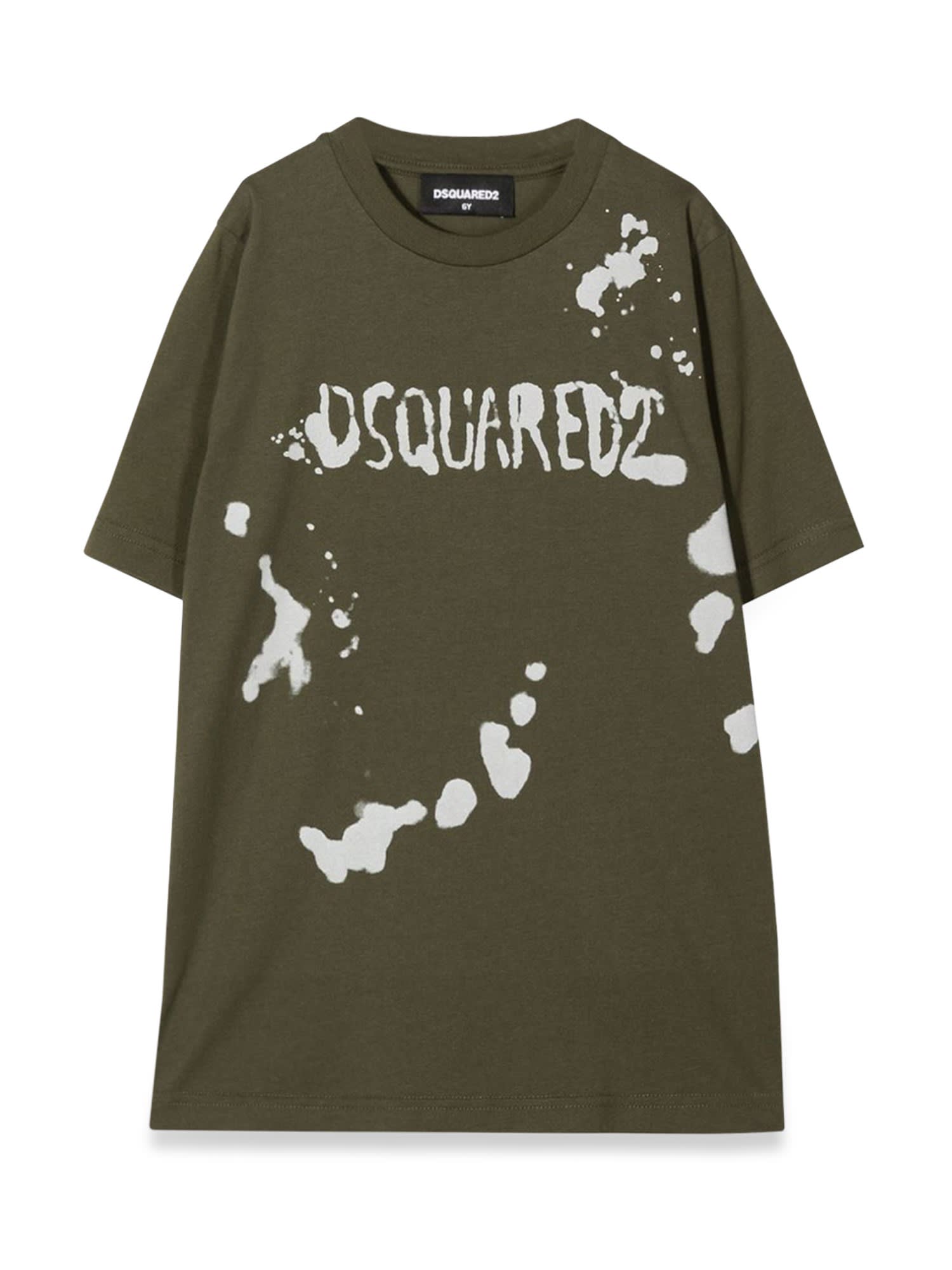 Dsquared2 T-shirt Logo And Spots