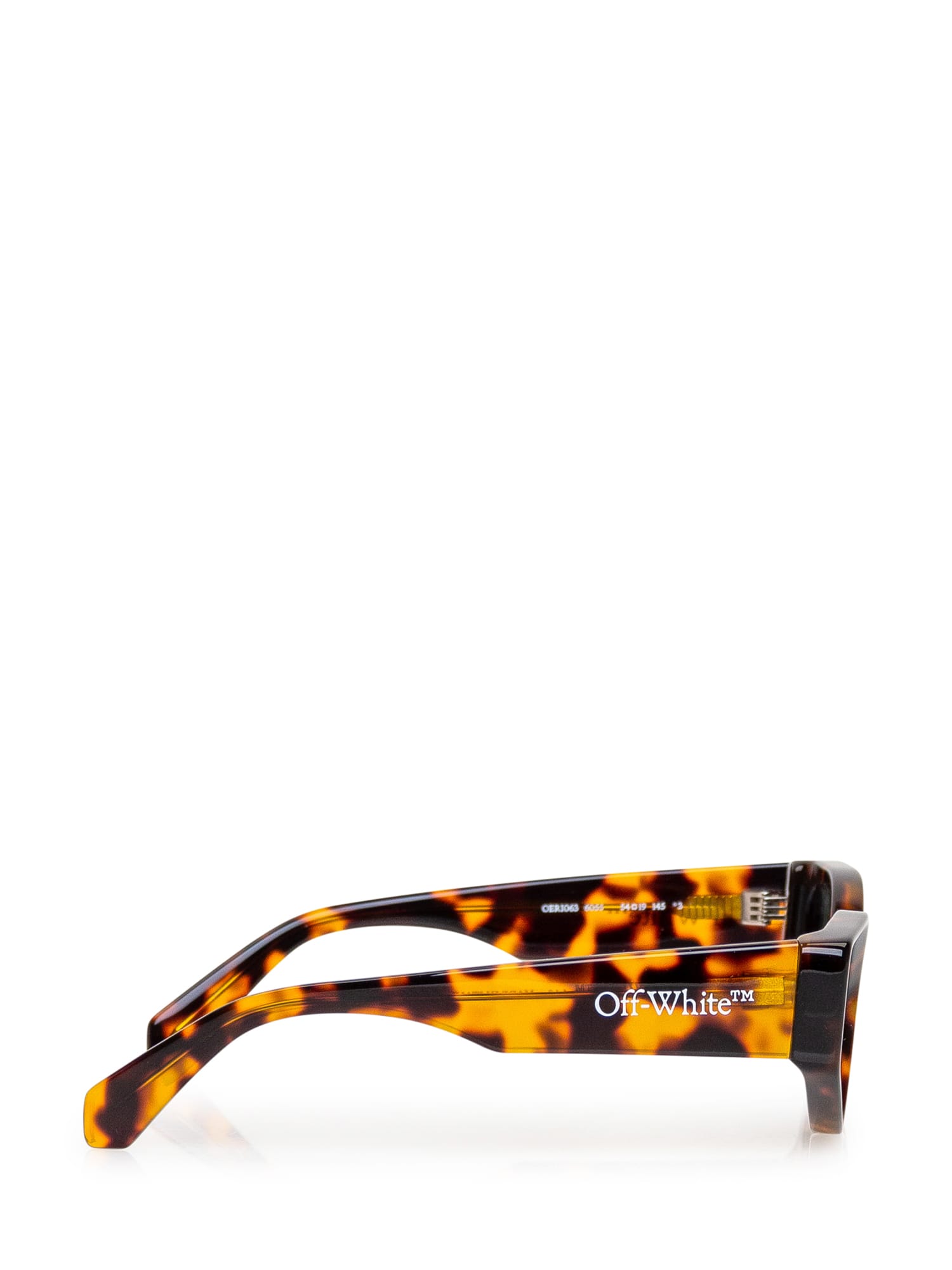 Off-white Memphis Sunglasses In 6055 Havana Green