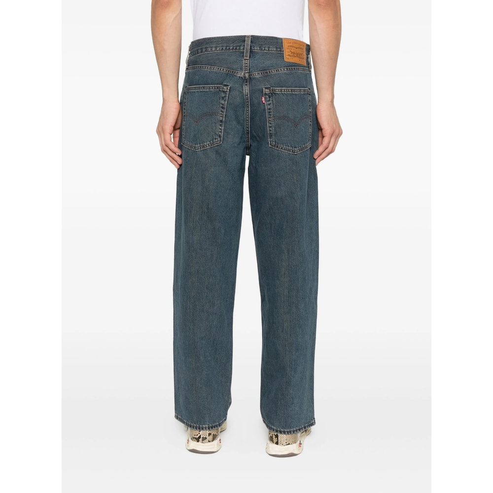 Levi's 578 Five-pocket Cotton Jeans In Blue