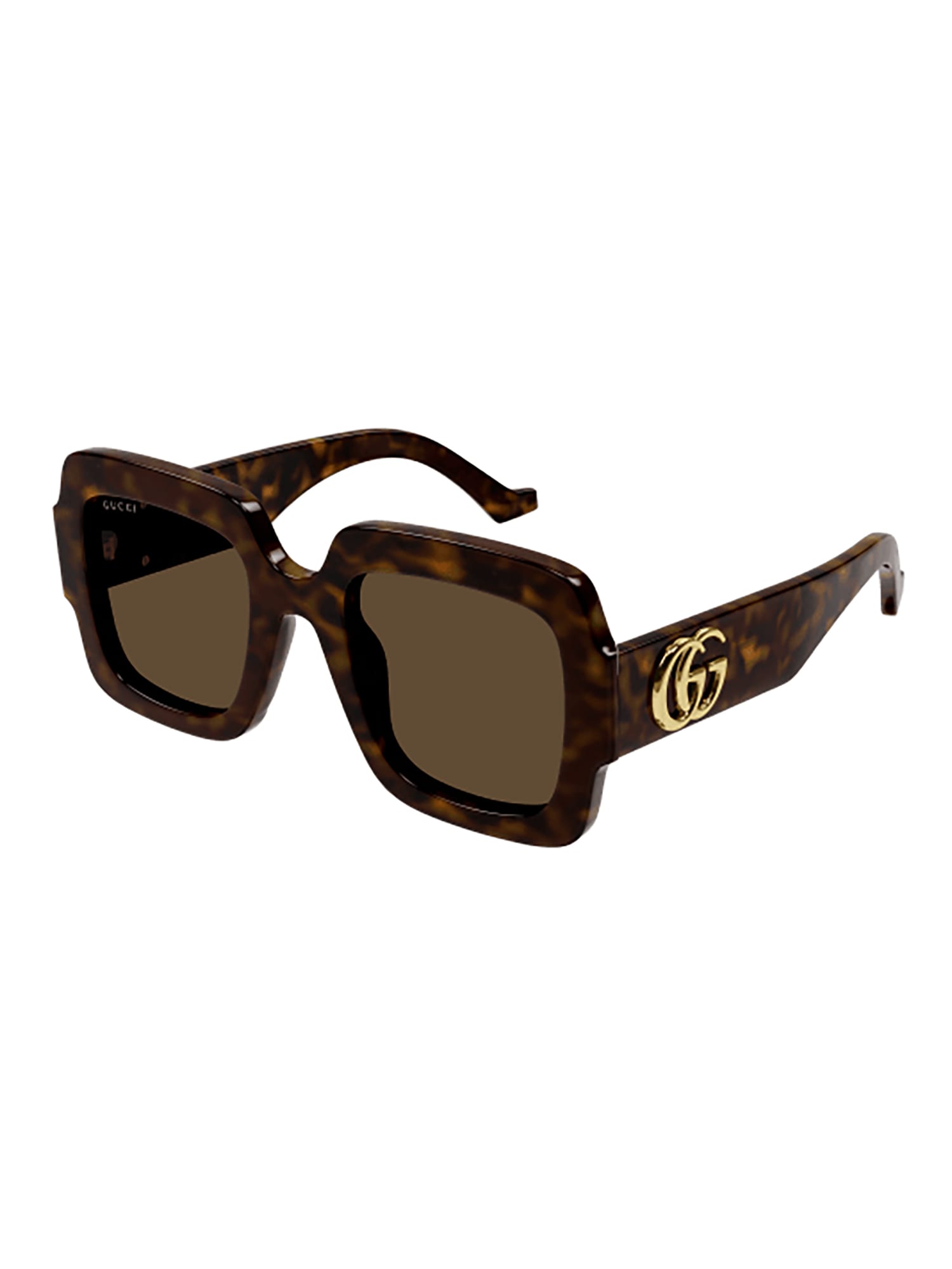 Shop Gucci Gg1547s Sunglasses In Havana Havana Brown