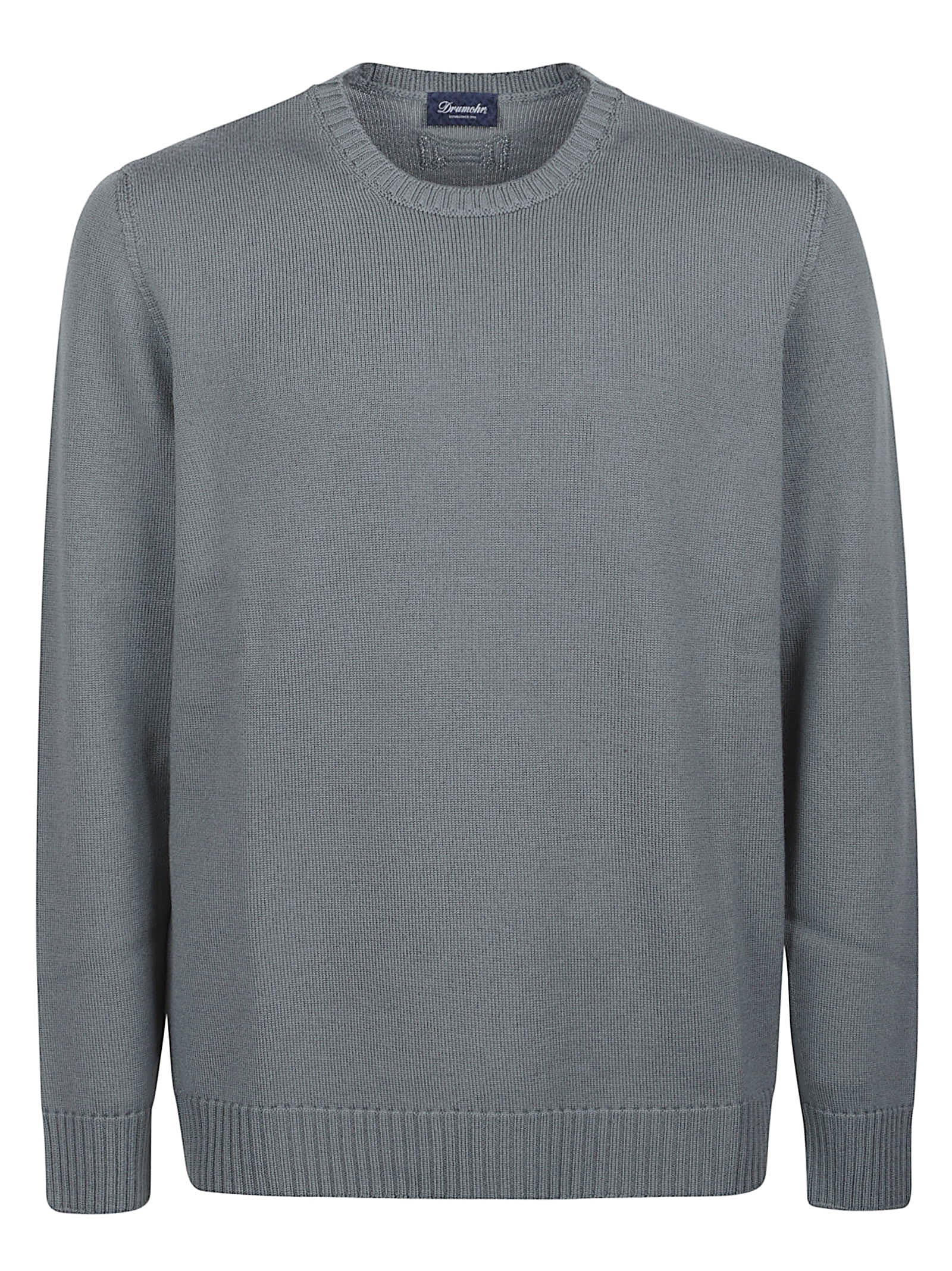 Drumohr Round Neck Sweater In Green