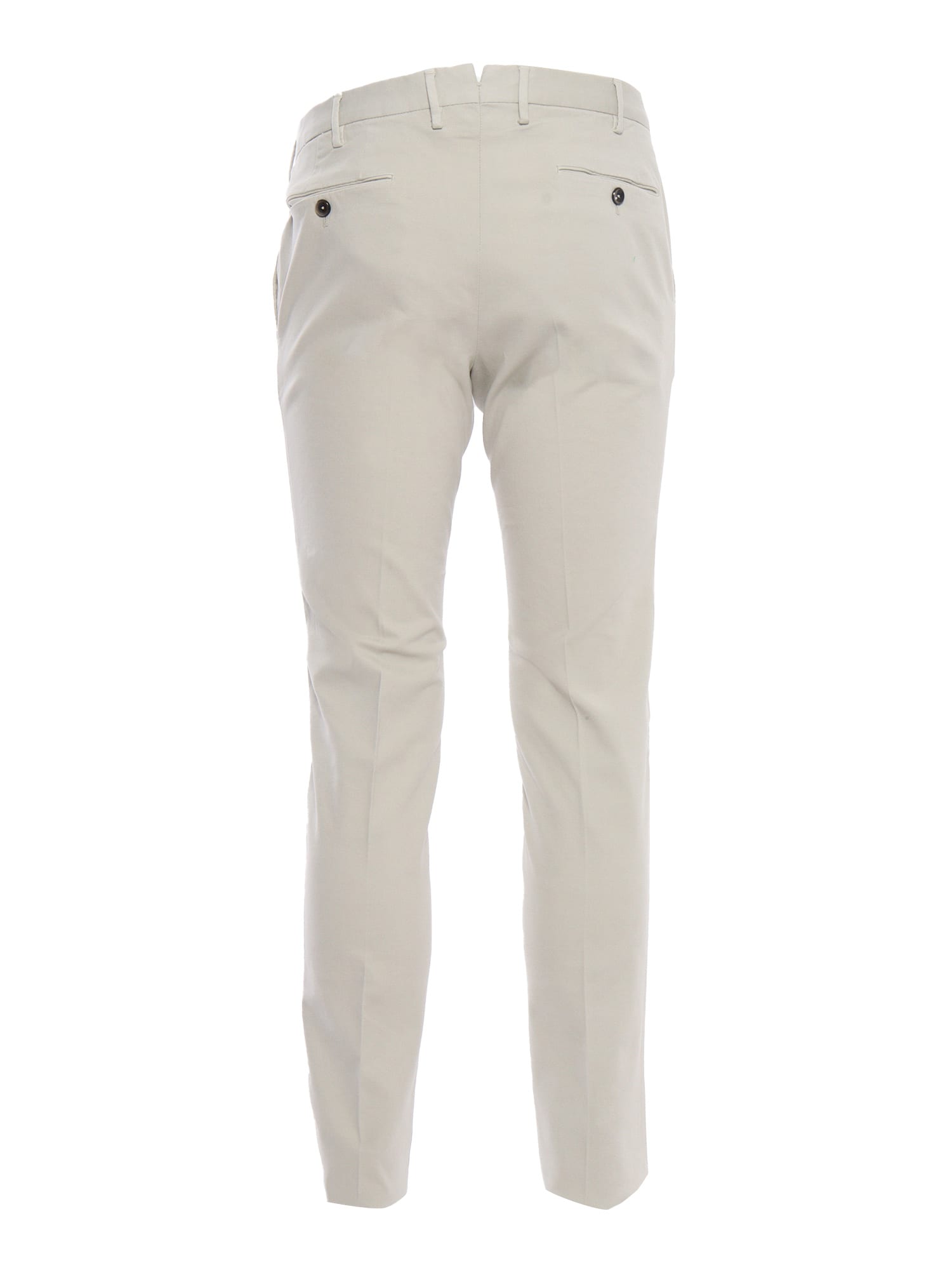 Shop Pt01 Super Slim Chino Pants In Cream