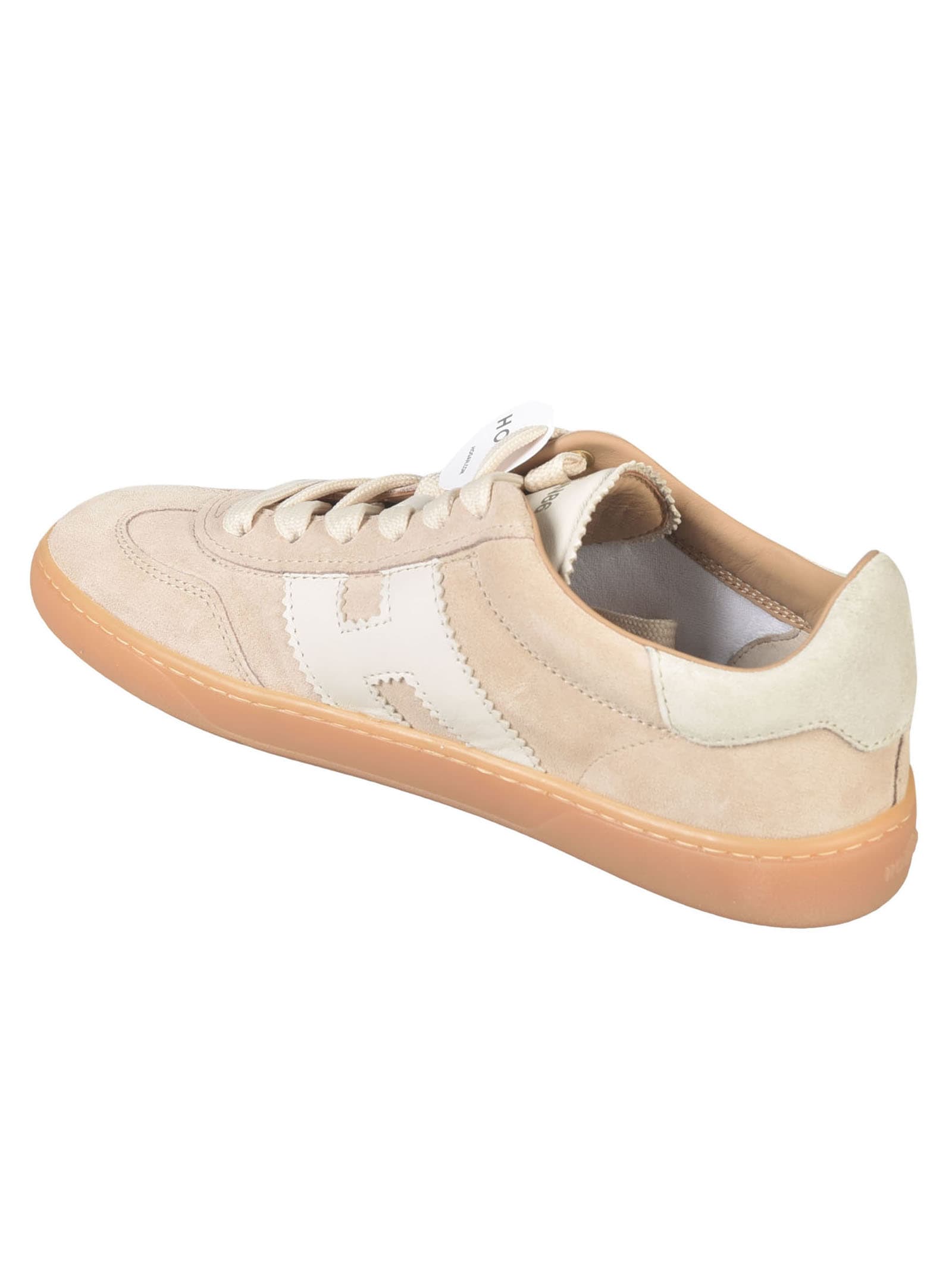 Shop Hogan Cool Sneakers In Beige