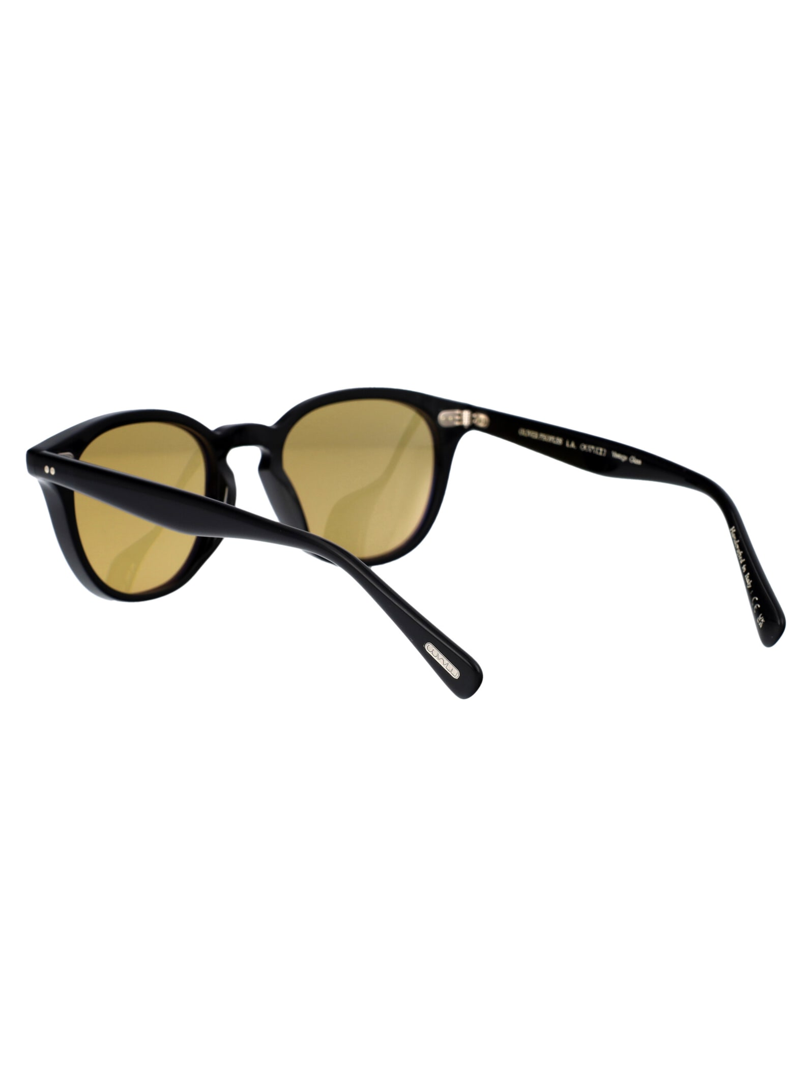 Shop Oliver Peoples Desmon Sun Sunglasses In 10050f Black