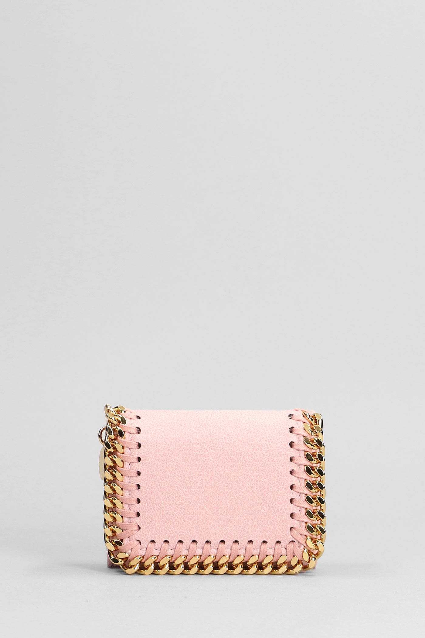 Stella Mccartney Wallet In Rose-pink Polyester