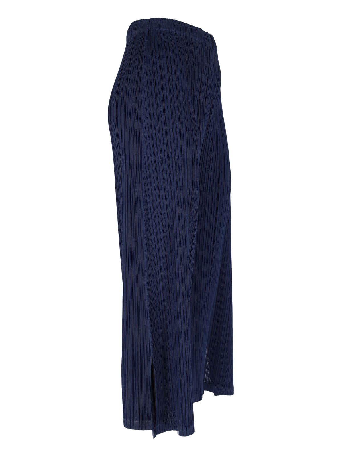 Issey Miyake February Pleated Pants In Blue