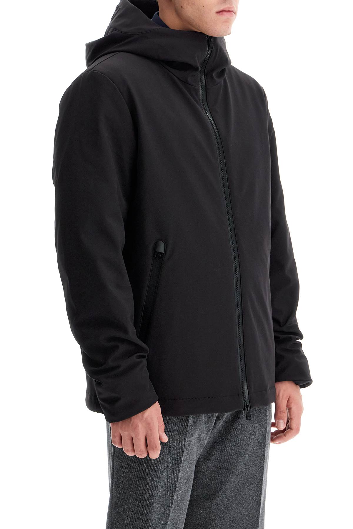 Shop Woolrich Softshell Pacific Jacket For Outdoor In Black (black)