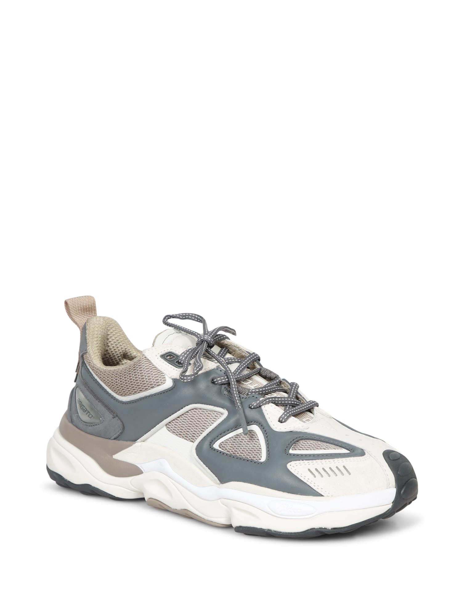 Axel Arigato Foam Collar Runner Branded Webbing In White