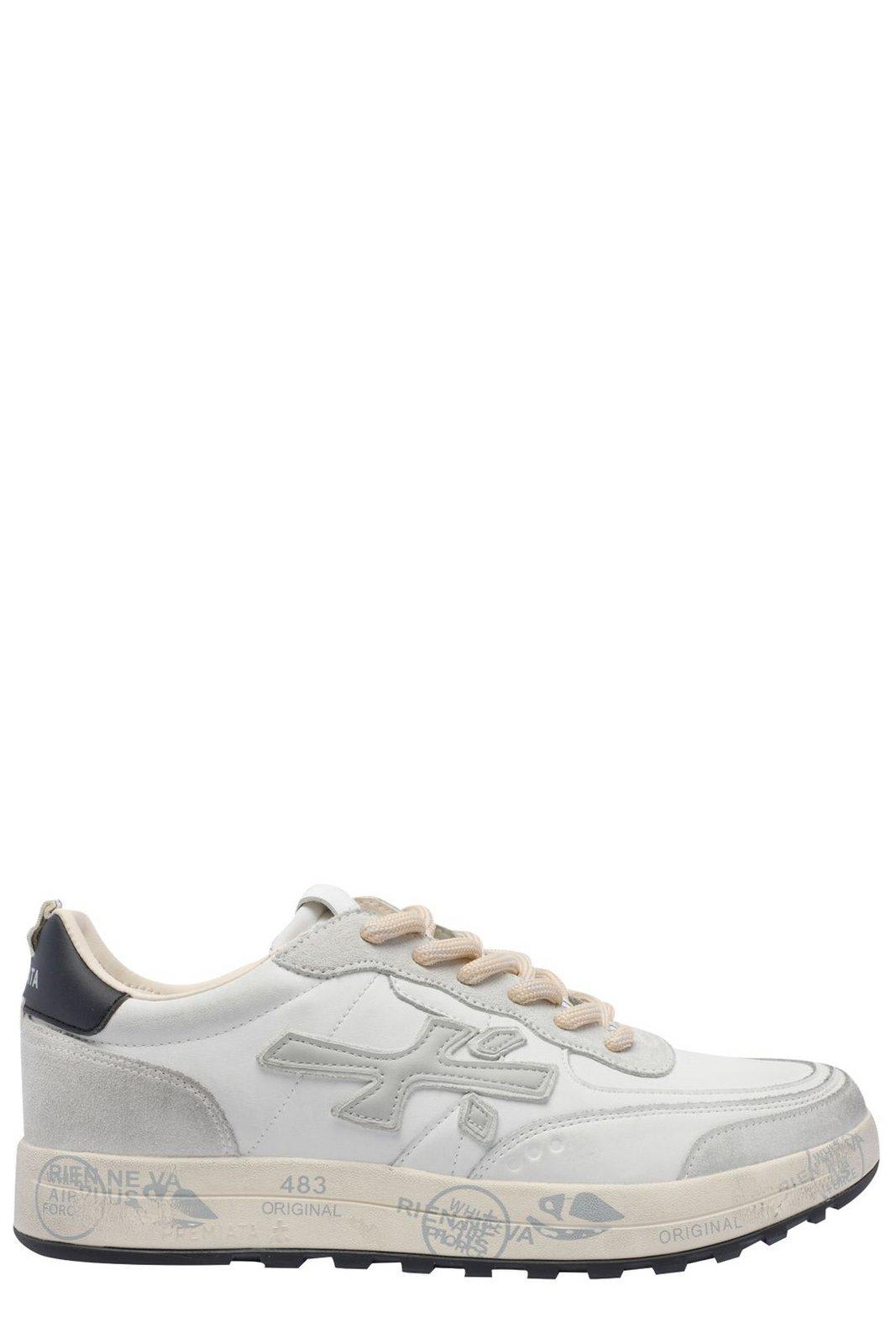 Premiata White Nous 7233 Sneakers