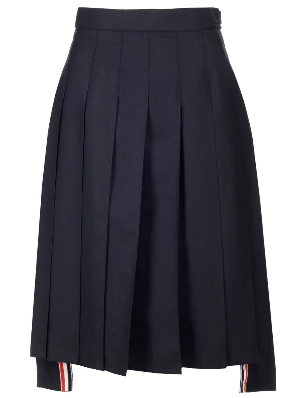 Pleated Midi Skirt