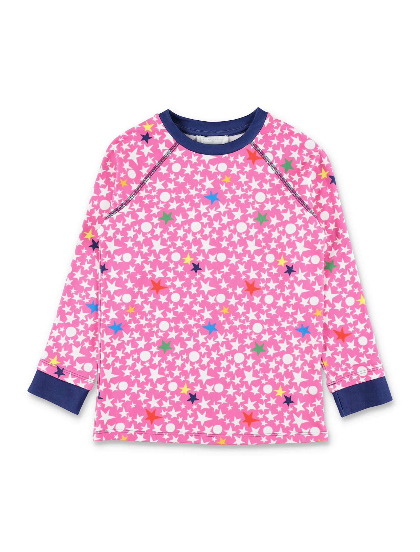Stella Mccartney Kids Pink Star-print Ski Set In Pink
