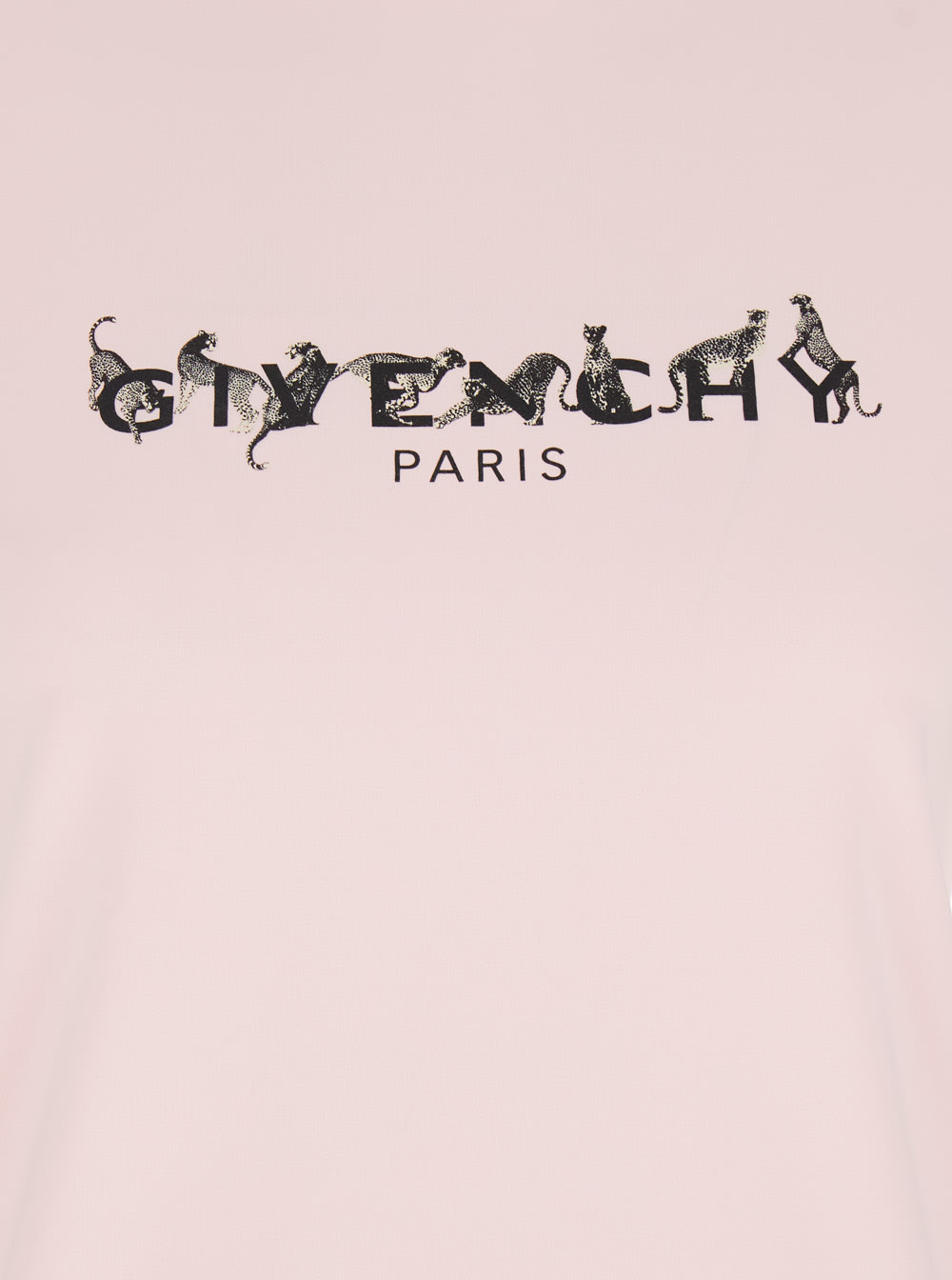 Givenchy Pink T-shirt With Logo Printed On The Front In Cottonr Woman In Pale Pink/white