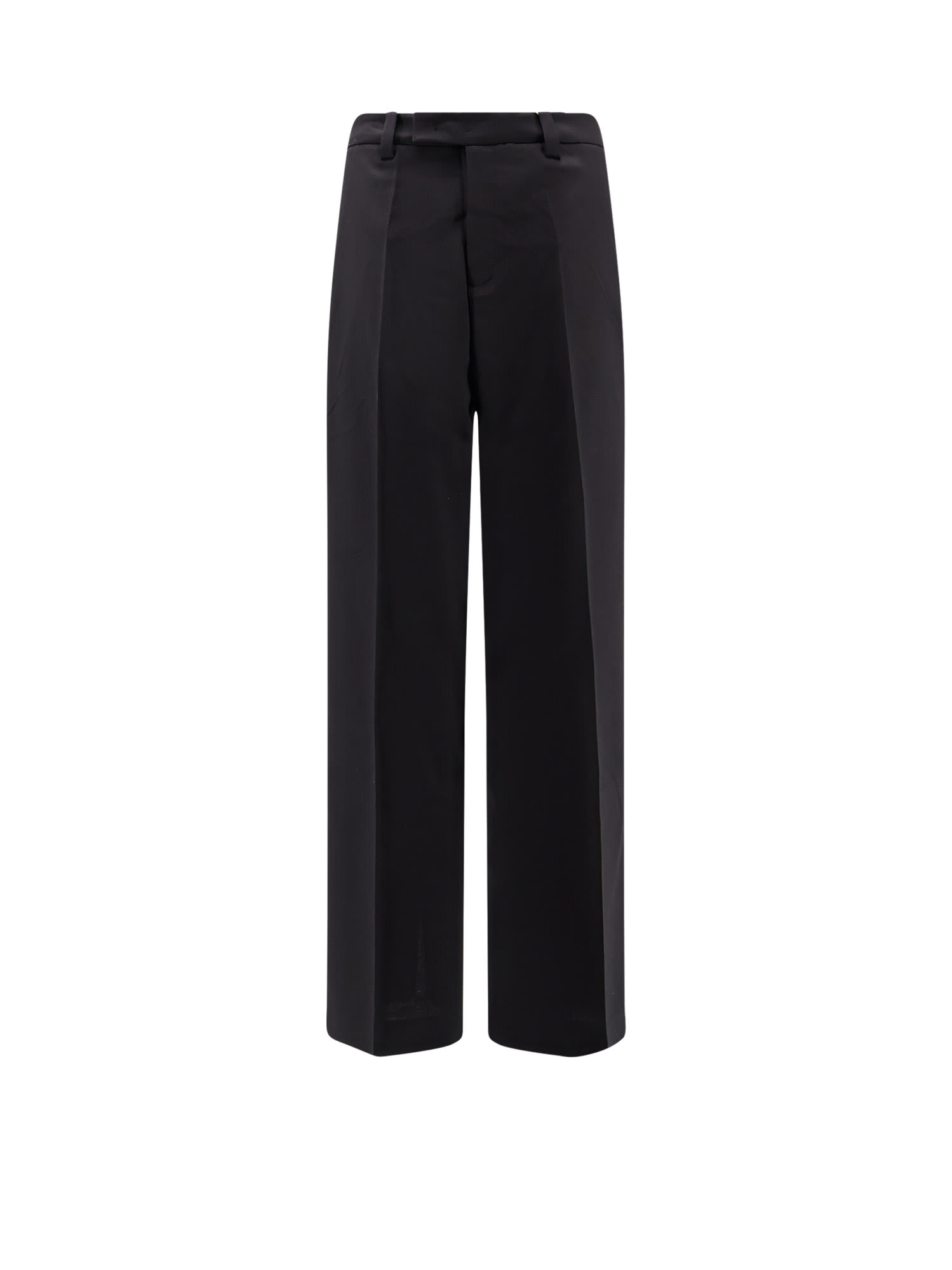 Axel Arigato Wool Blend Trousers In Black