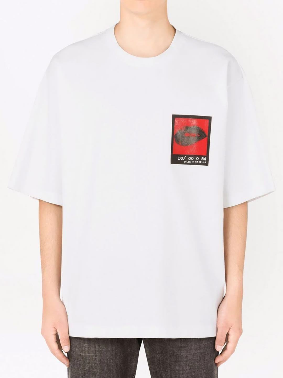 Dolce & Gabbana Technical Jersey T-shirt With Print