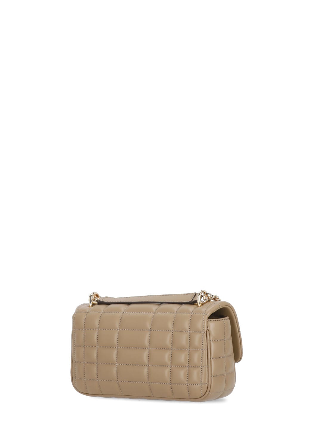 Michael Michael Kors Brown Leather Tribeca Shoulder Bag In Brown