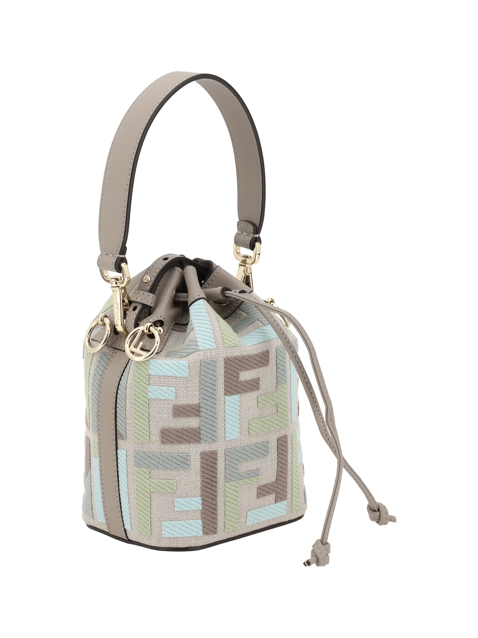 Shop Fendi Mon Tesor Bucket Bag