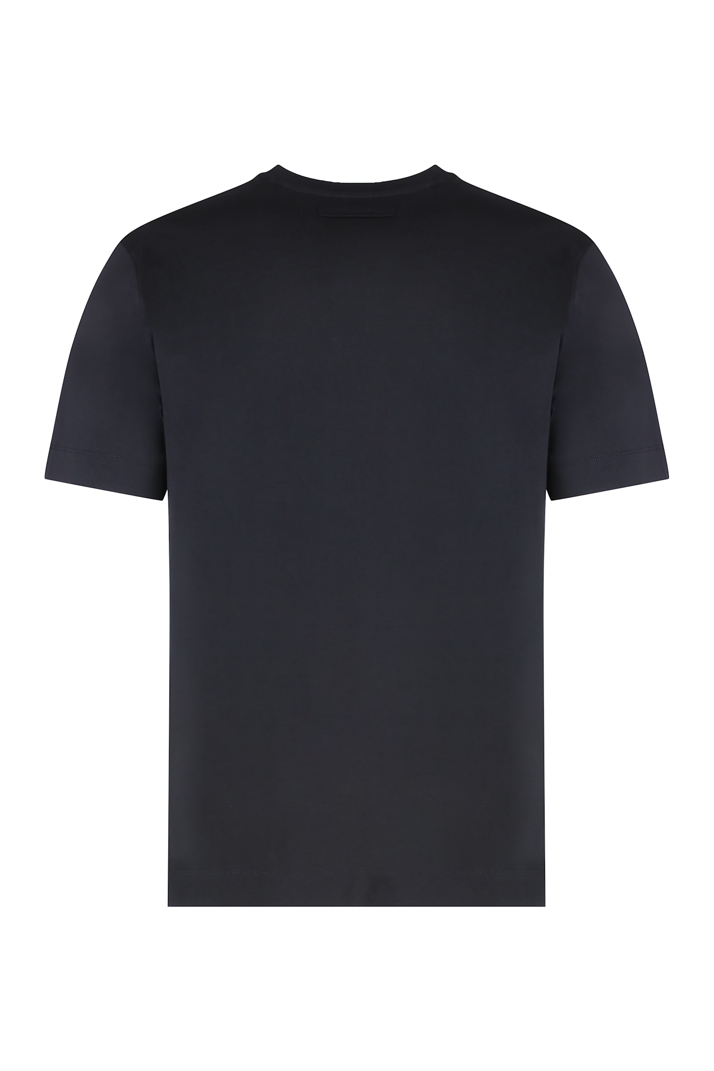 ZEGNA COTTON CREW-NECK T-SHIRT
