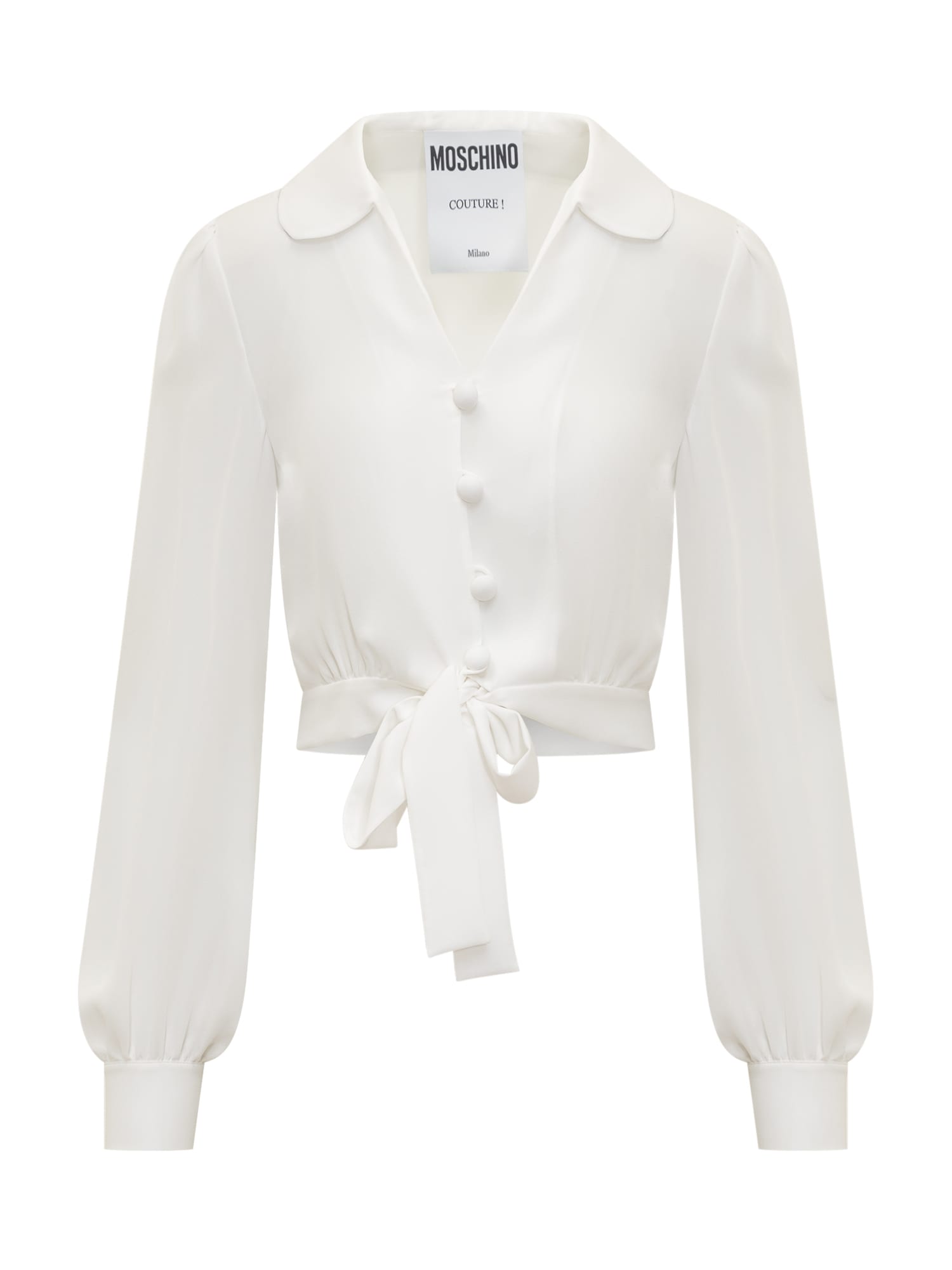 MOSCHINO CROPPED SHIRT