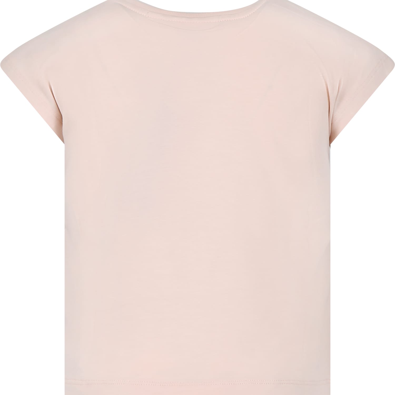 Shop Molo Pink T-shirt For Girl