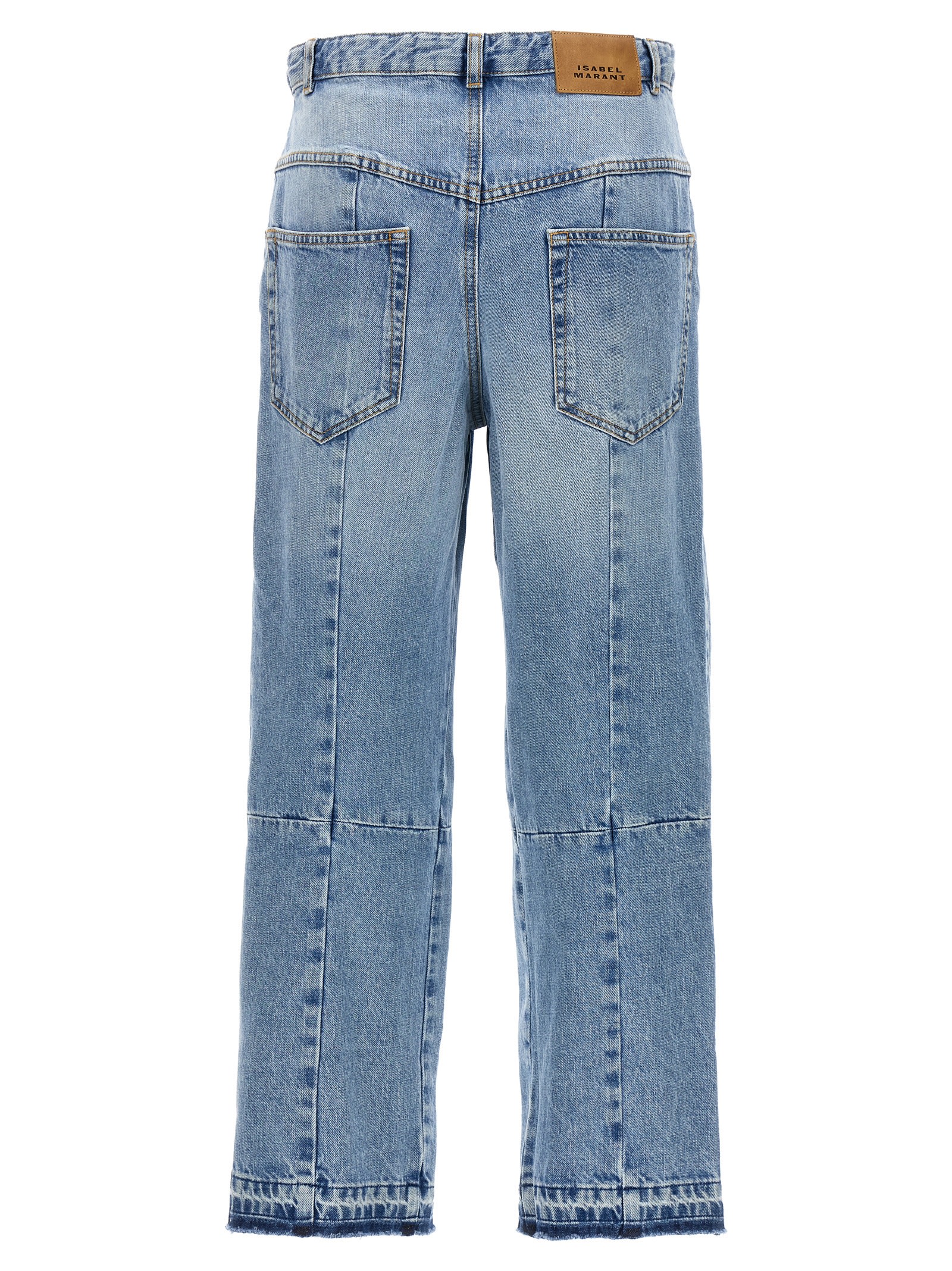 Isabel Marant Blue Norela Jeans In Light Blue