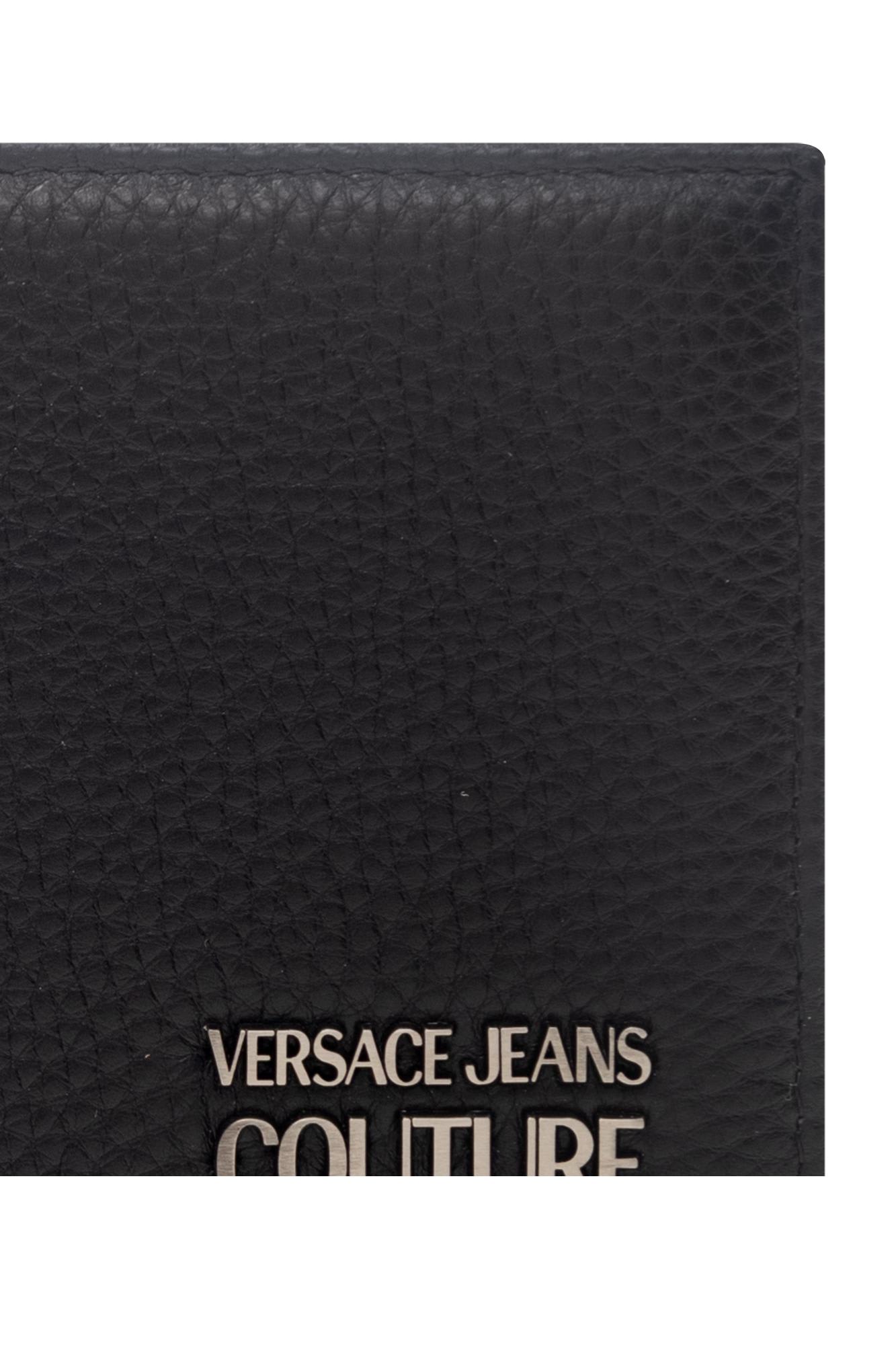 Versace Jeans Couture Wallet In Black/silver