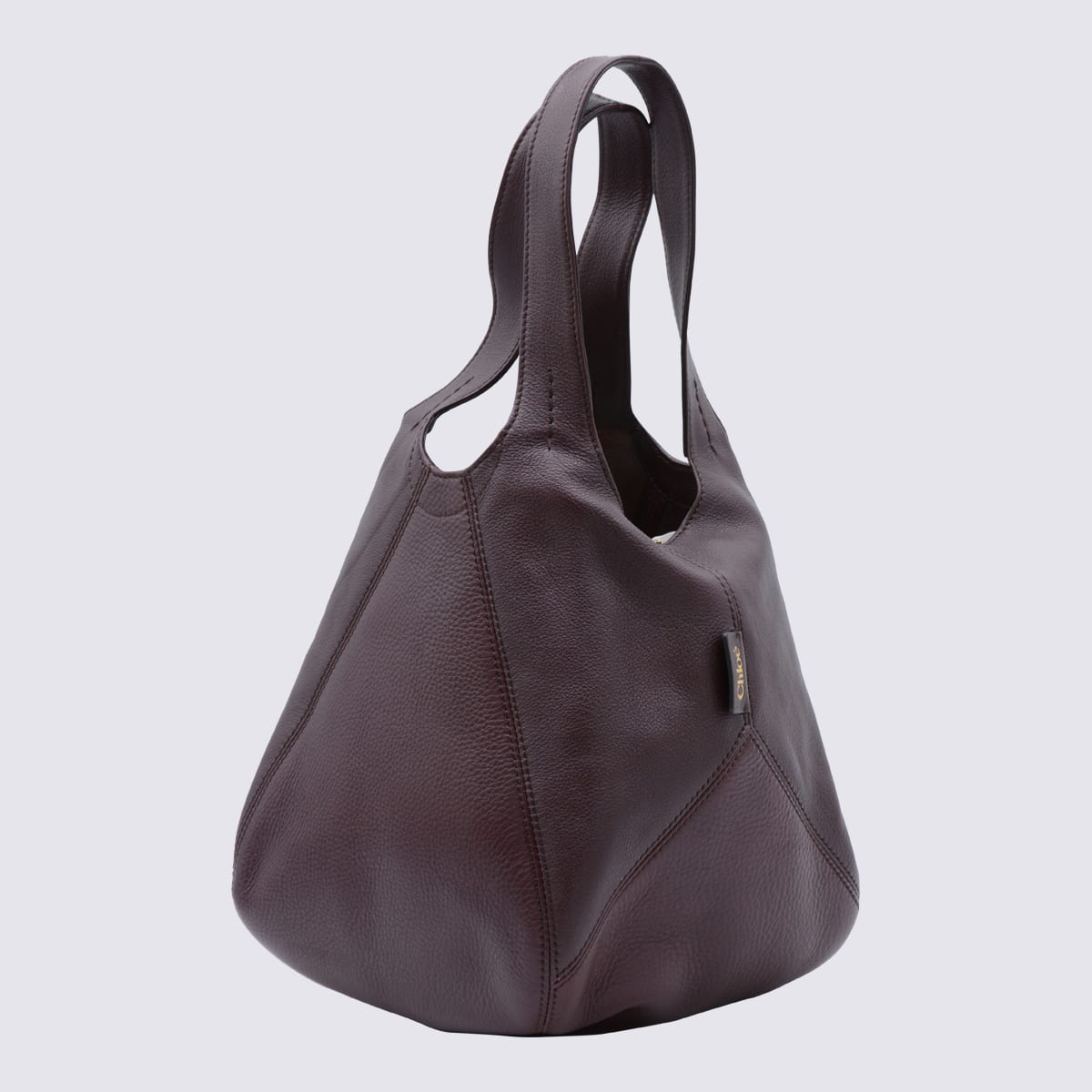 Chloé Chloe Balloon Grained Leather Hobo Bag