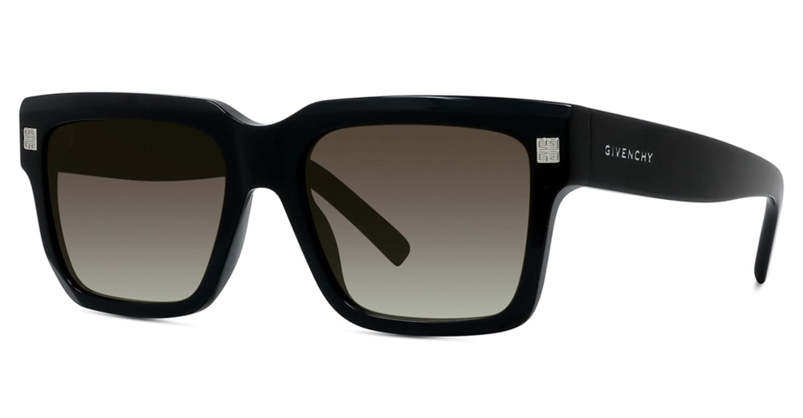 Shop Givenchy Gv40060i - Shiny Black Sunglasses In Black Shine
