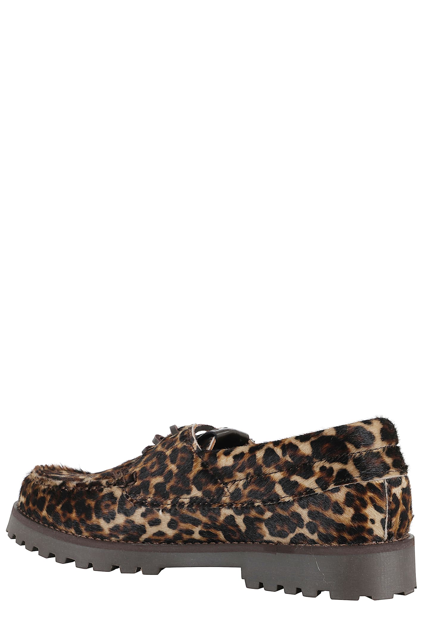 Copenhagen Hairy Leather Shoes In Multi