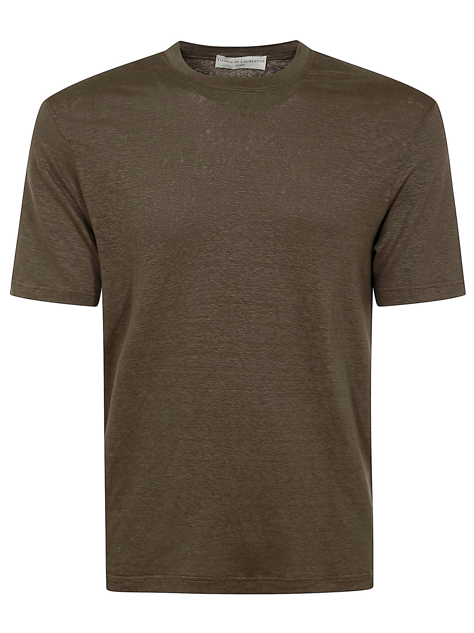 Filippo De Laurentiis Tshirt Ss In Brown