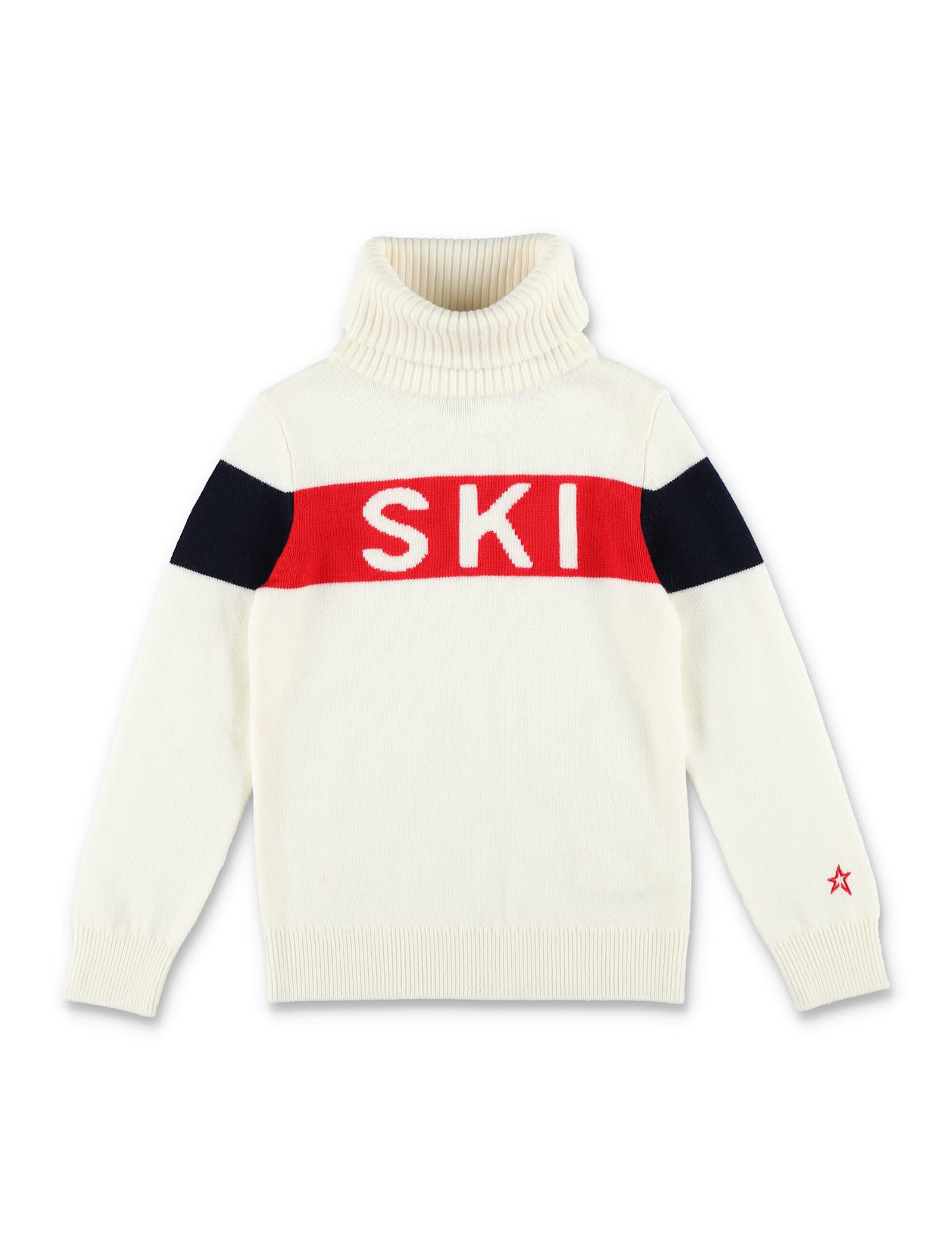 Perfect Moment Turtleneck Sweater In White