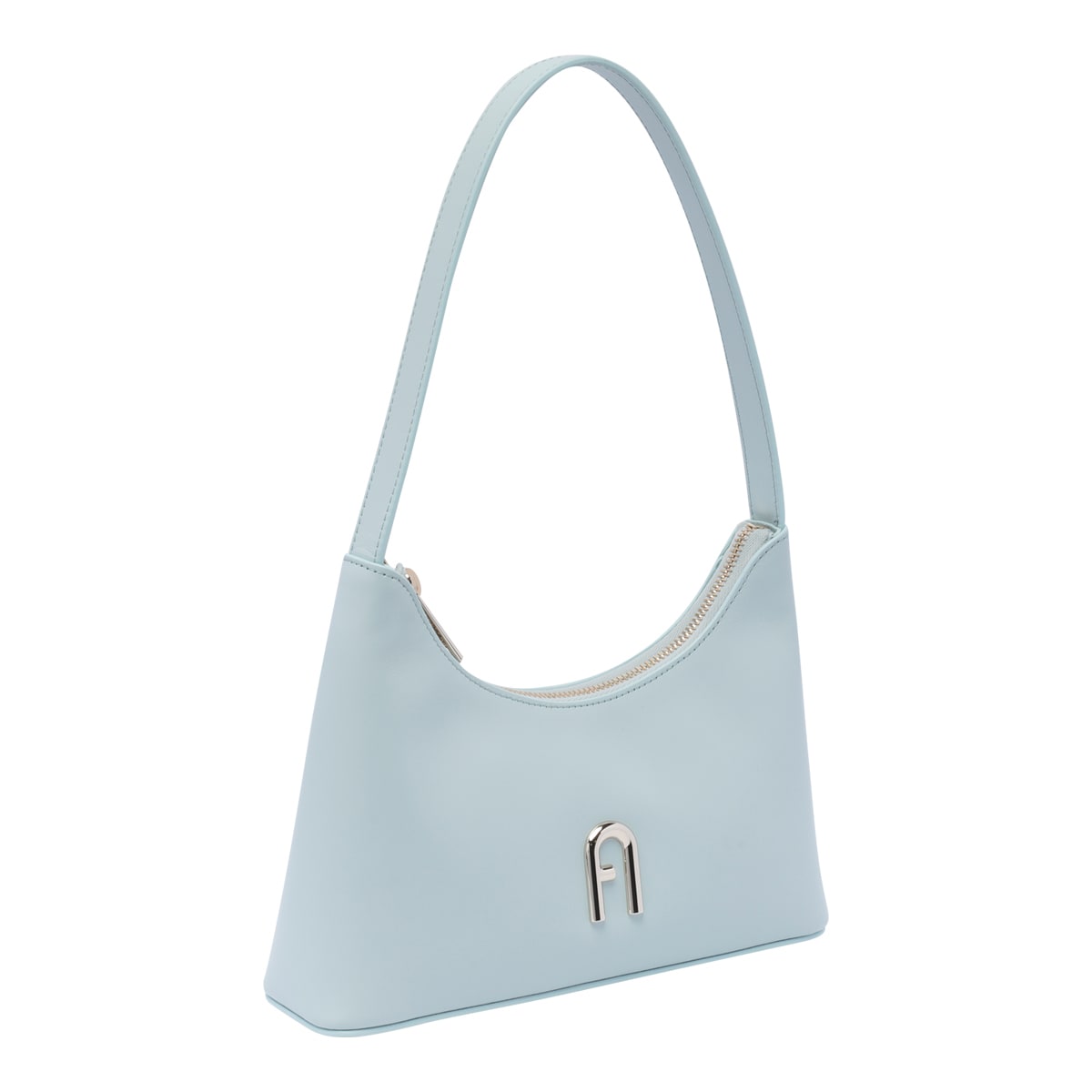 Shop Furla Mini Diamante Shoulder Bag In Blue