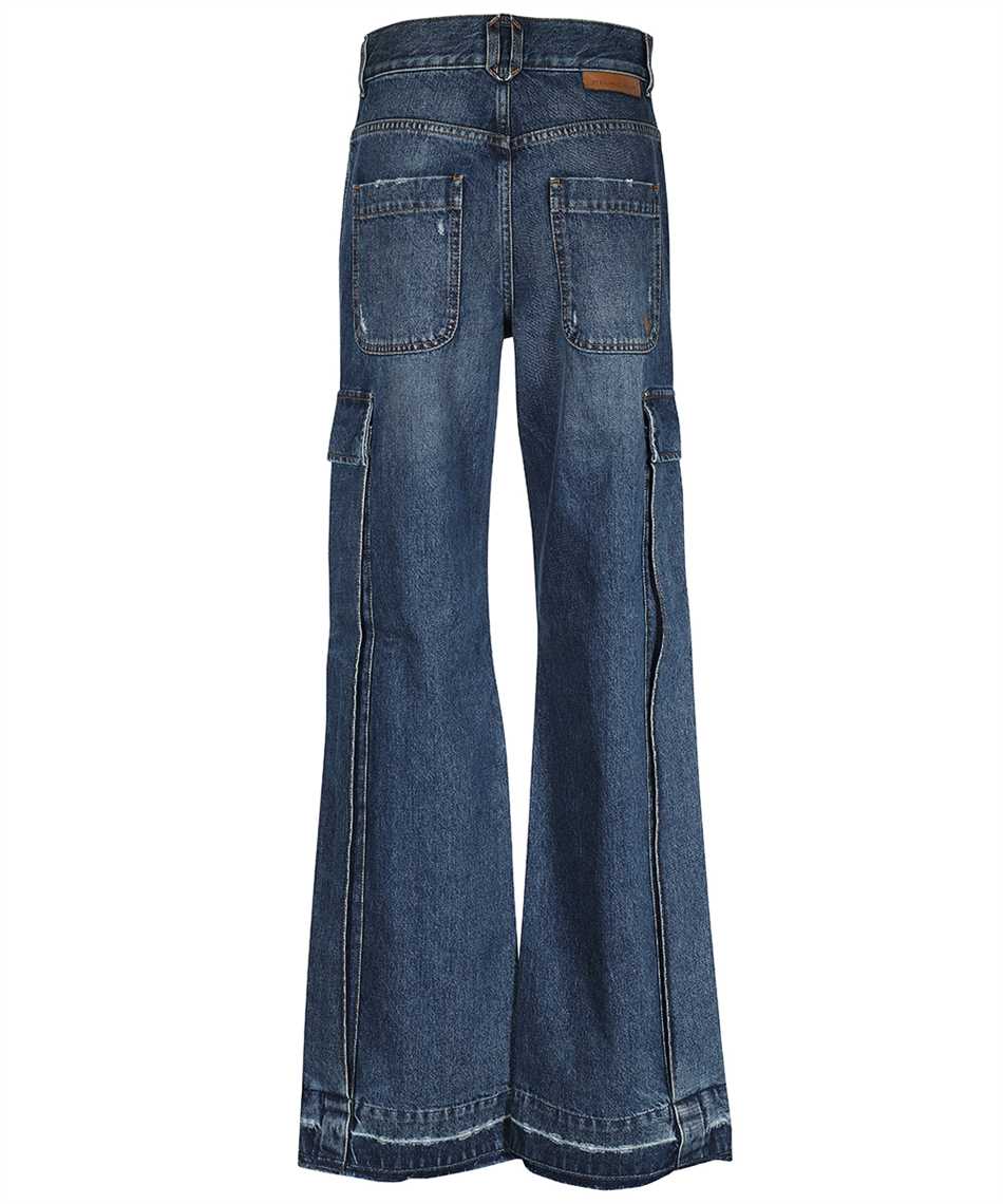 Shop Stella Mccartney Cargo Jeans In Denim