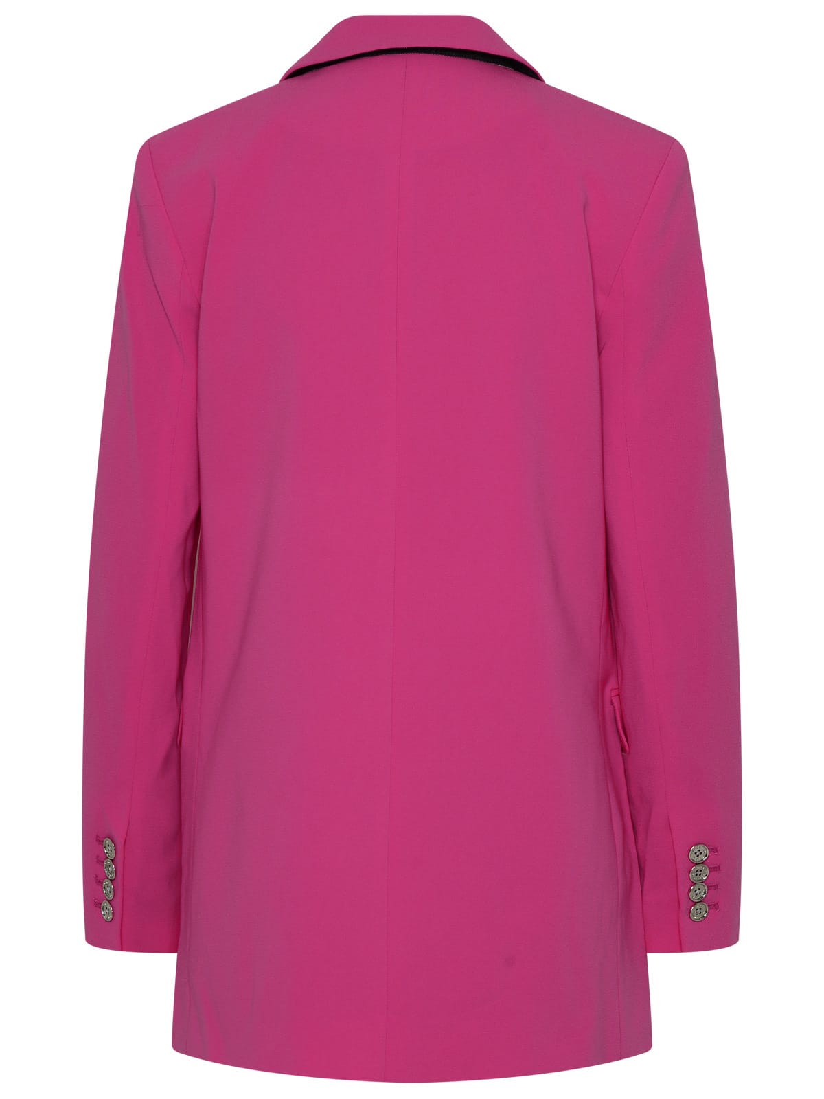 Shop Michael Michael Kors Fuchsia Triacetate Blend Blazer Jacket