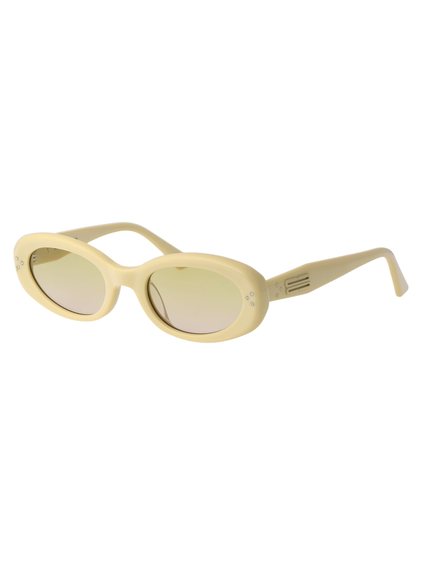 Gentle Monster Yellow Acetate Sunglasses In Yellow