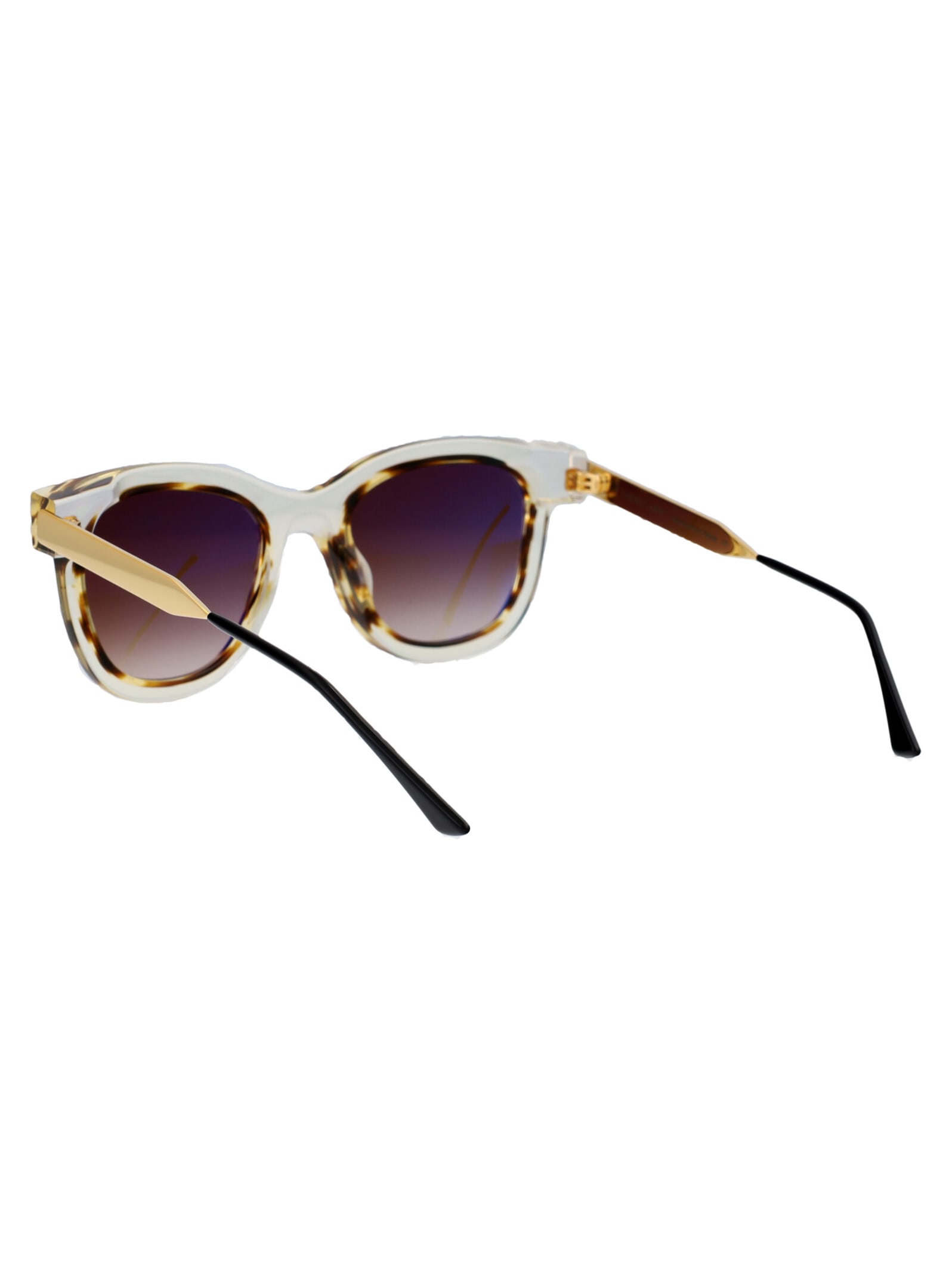 Shop Thierry Lasry Savvvy Sunglasses In 995 Gold