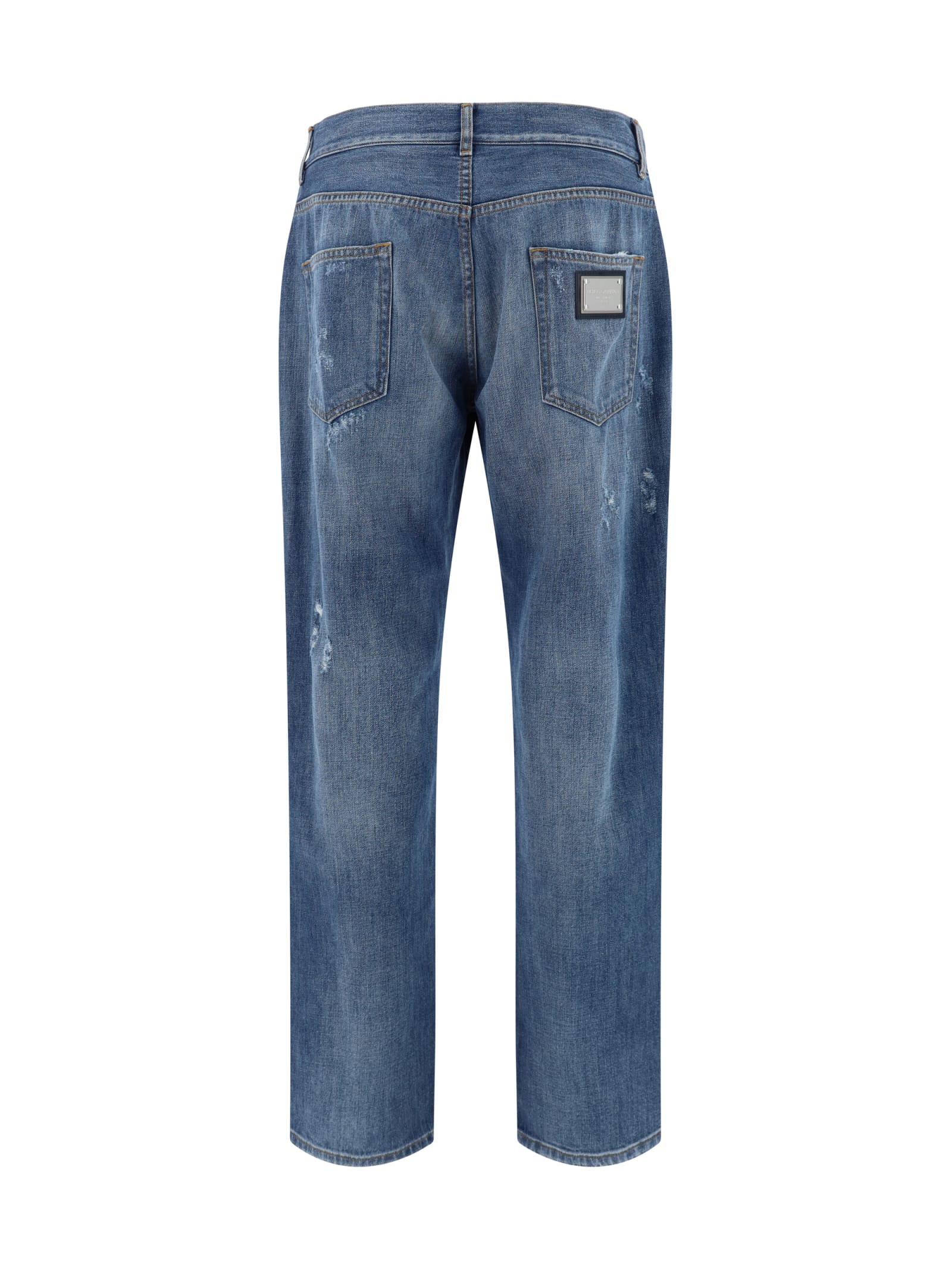 Shop Dolce & Gabbana Jeans In Variante Abbinata