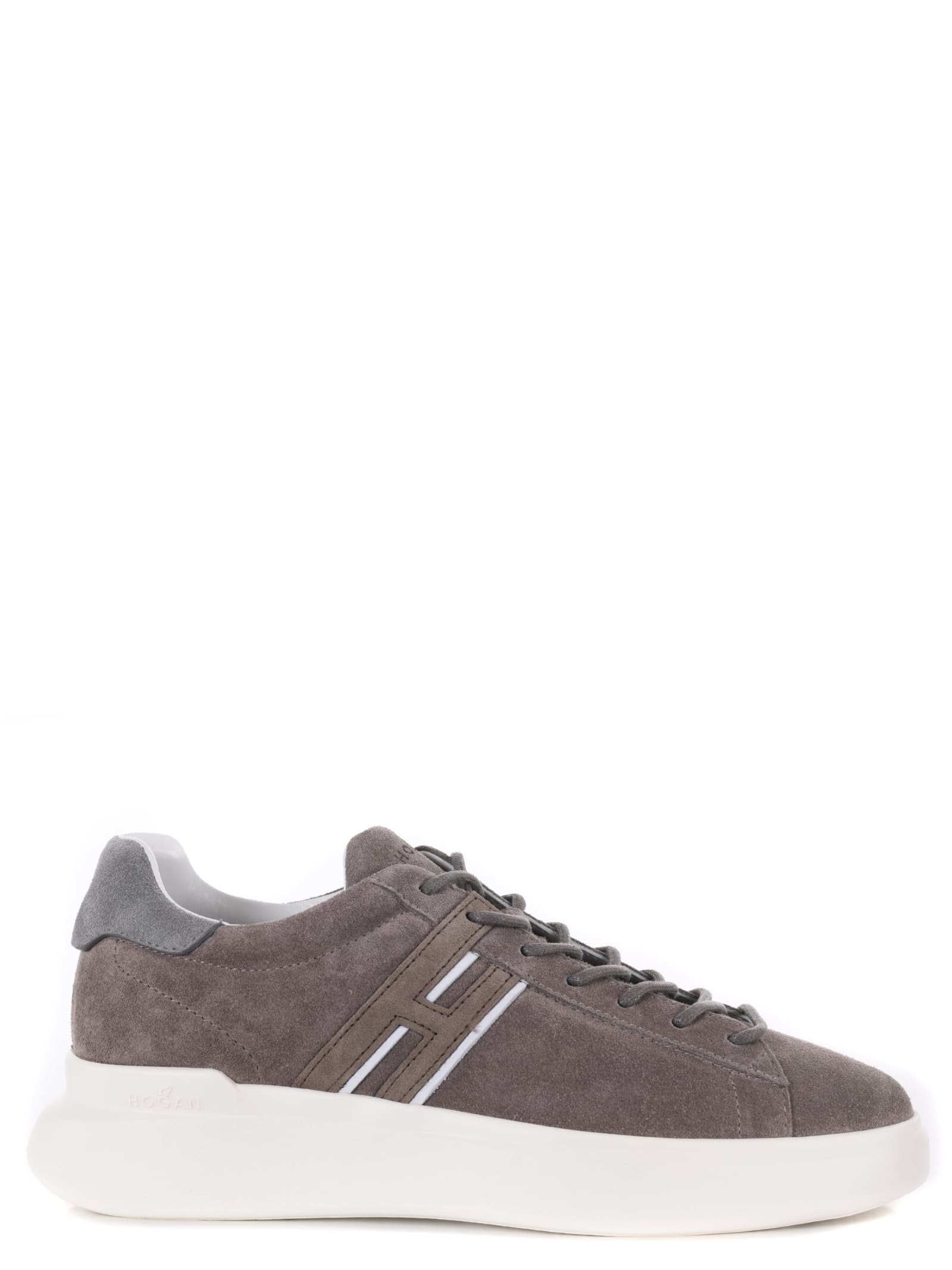 Shop Hogan H580 Sneakers In Tortora