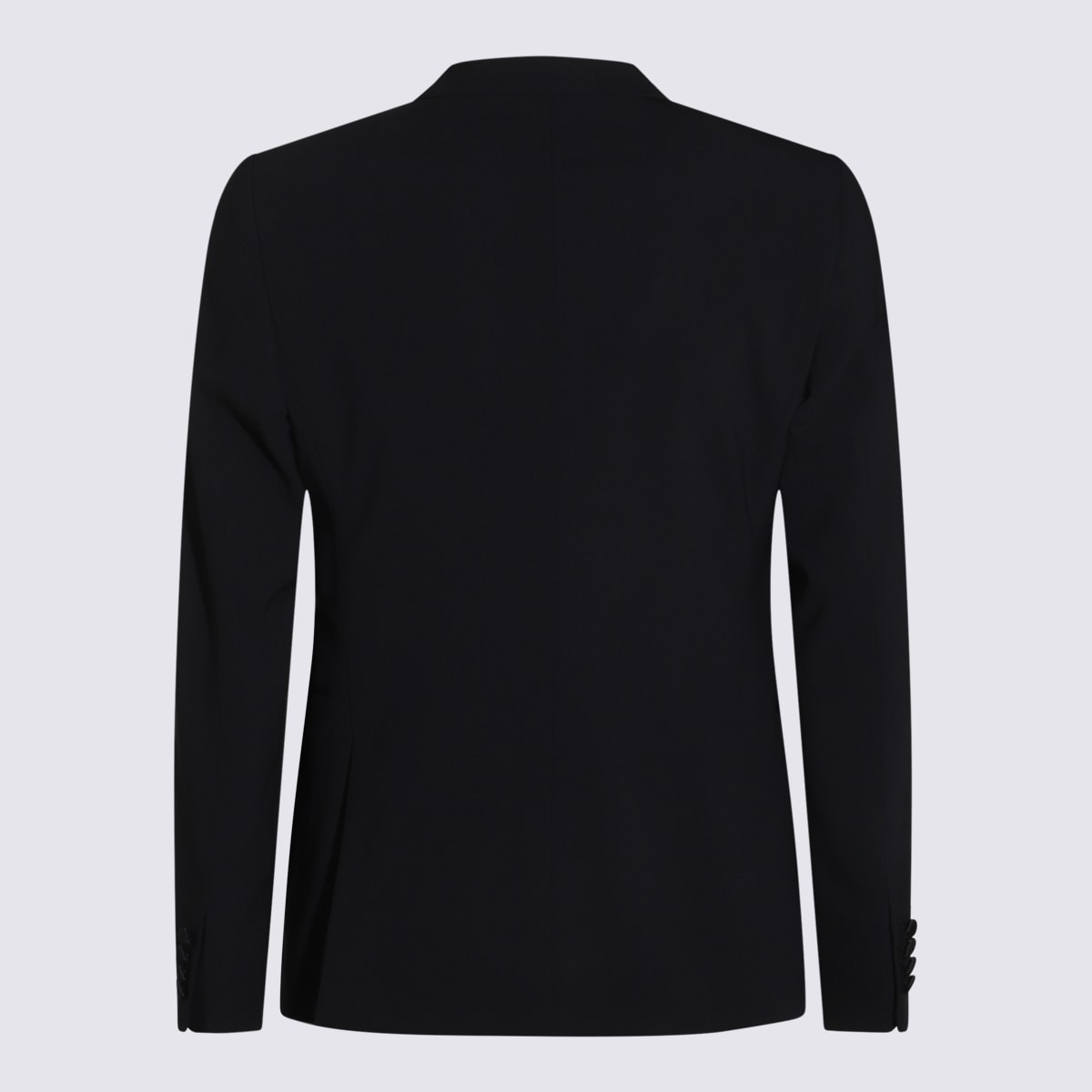 Emporio Armani Black Wool Suit