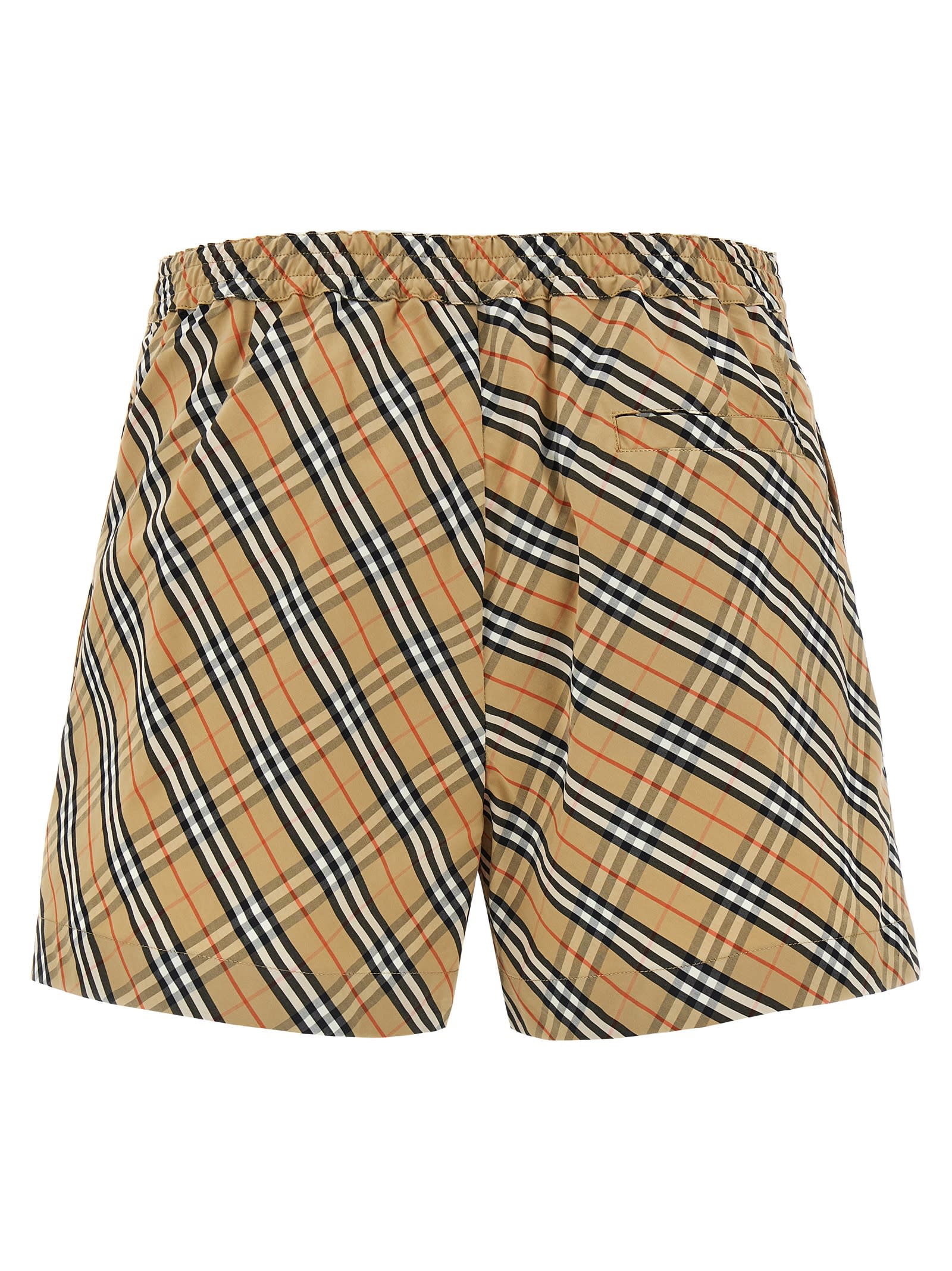 BURBERRY CHECK SHORTS