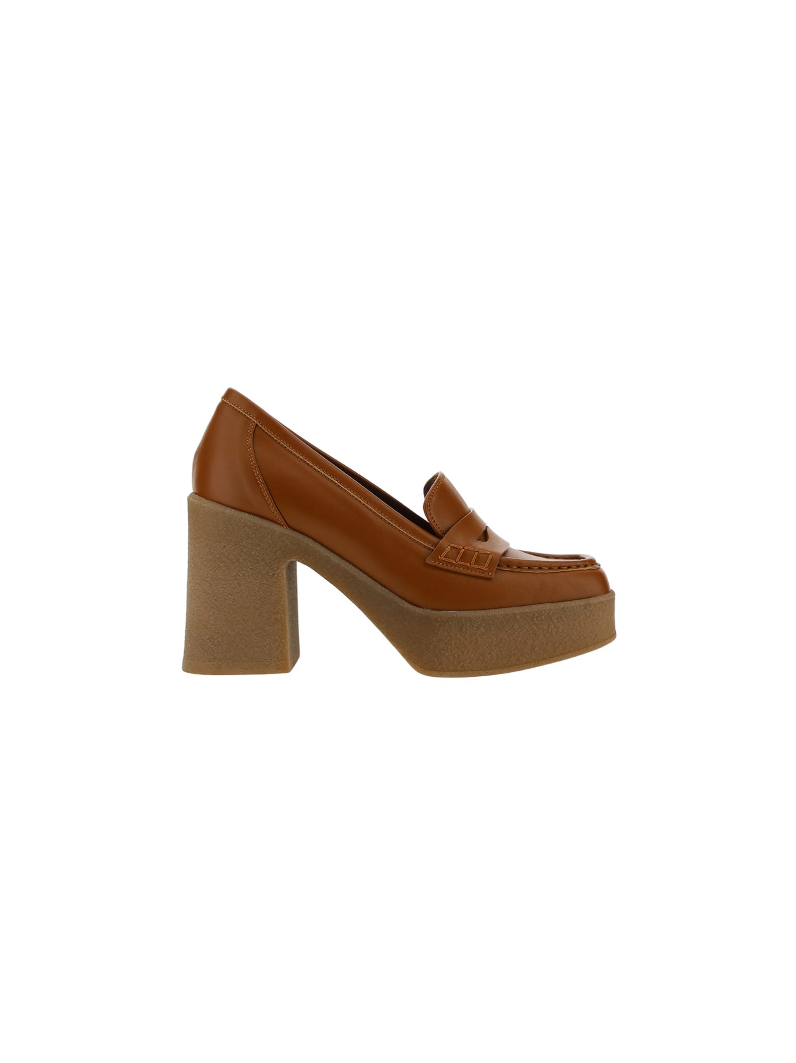 Lautre Chose Loafers Crosta With Heels