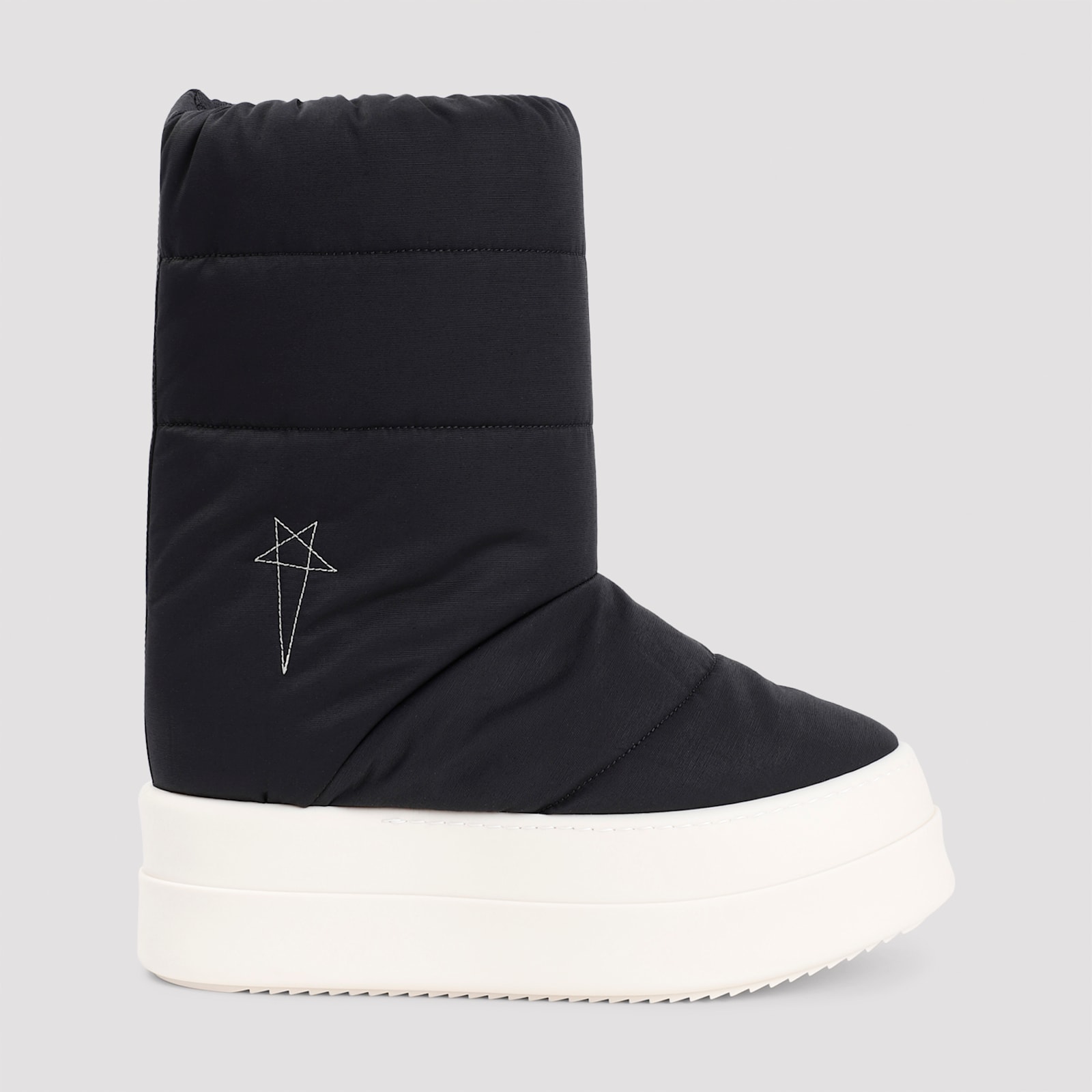 Shop Drkshdw Mega Bumper Lunar Boots In Black Pearl Milk