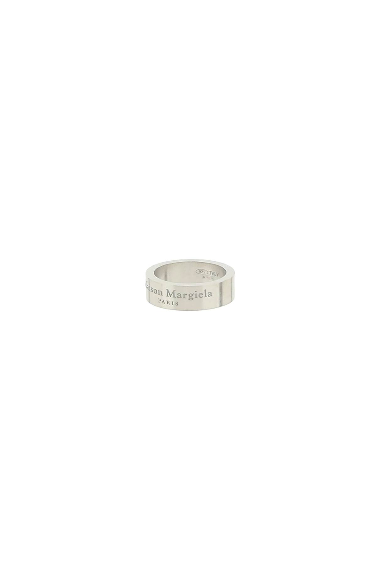 Maison Margiela Logo-reference Ring In Pallbur