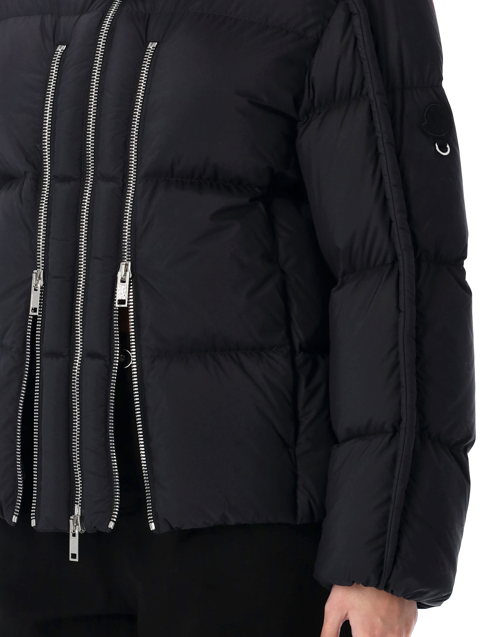 Moncler Jayel Short Down Jacket In Black