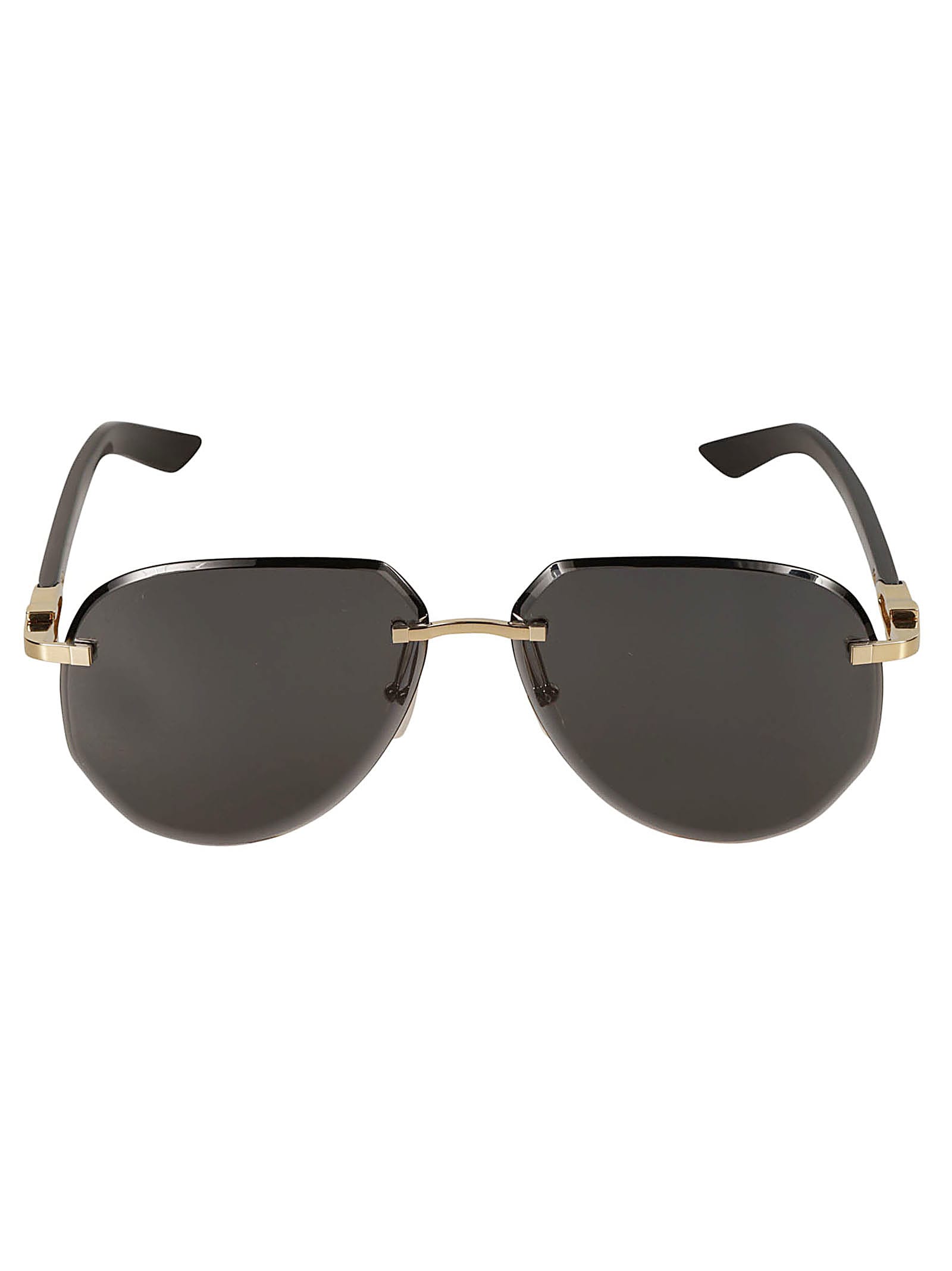 Cartier Aviator Sunglasses Sunglasses In Gold/black