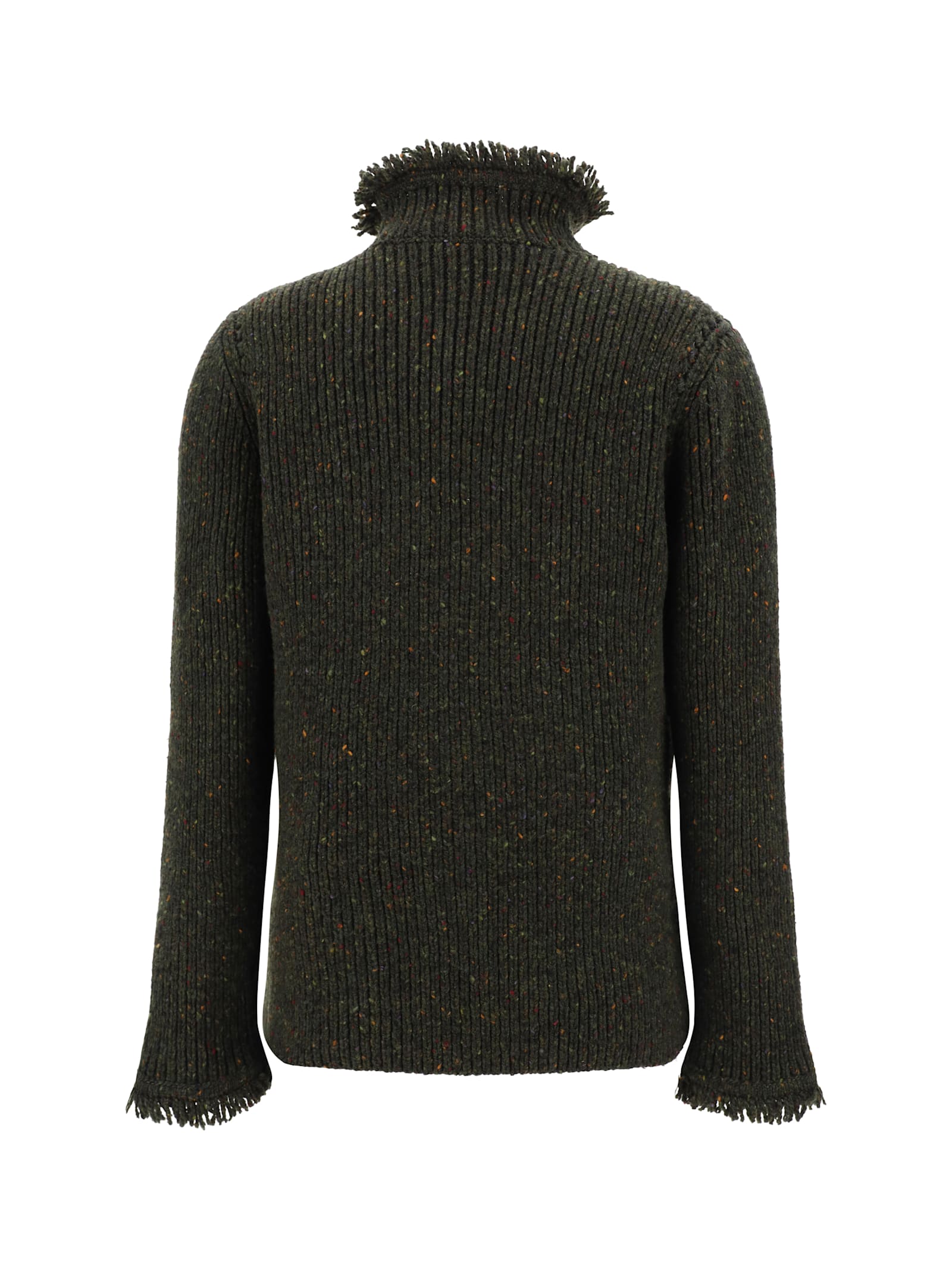 Shop Burberry Turtleneck Sweater In Glen