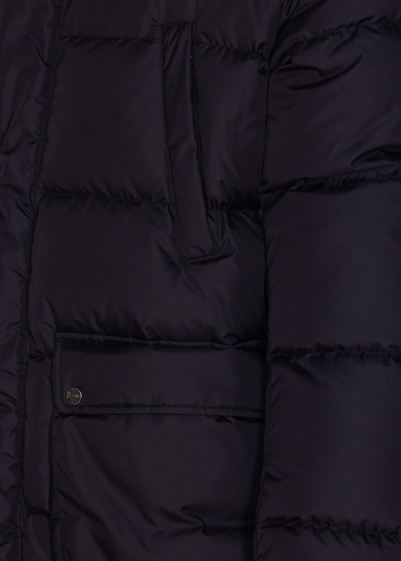 Herno Bomber Jacket In Nylon Chamonix In Black