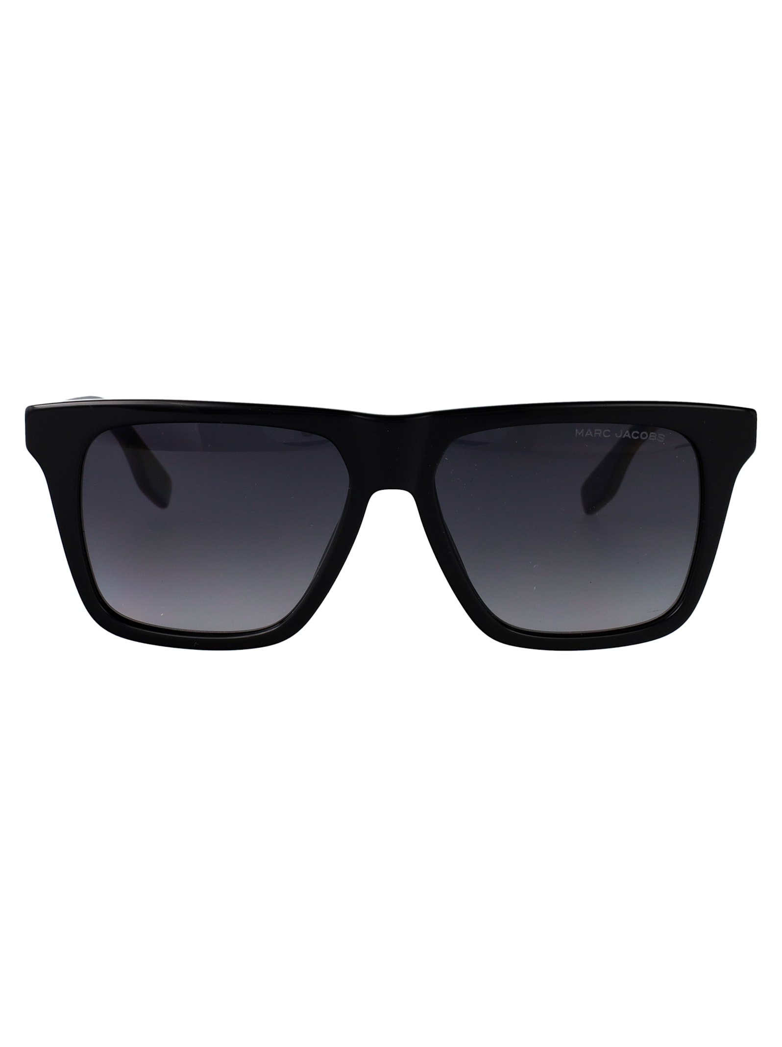 Marc Jacobs Black Acetate Sunglasses In Black