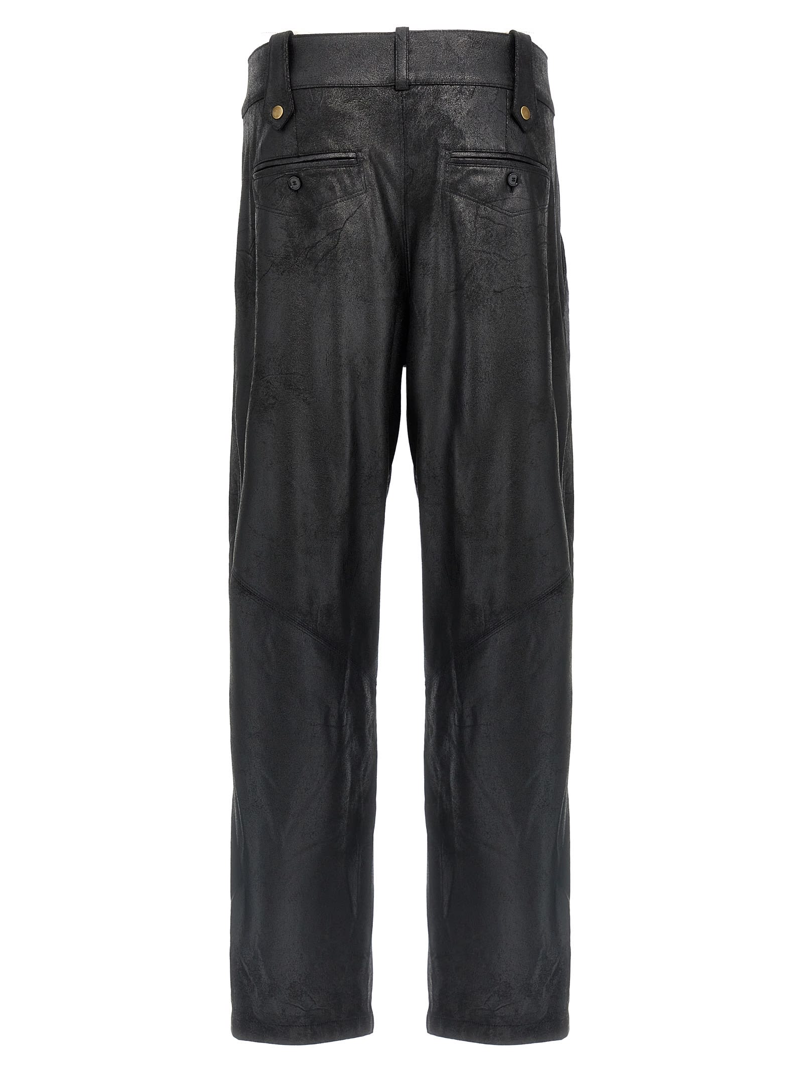 Shop Isabel Marant Gwen Pants In Black